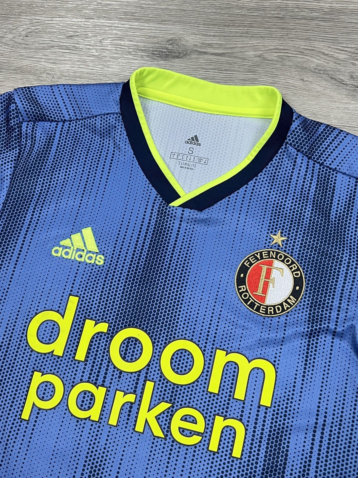 Adidas Adidas Feyenoord Rotterdam 2019-20 Football Jersey #3 Beek Size US S / EU 44-46 / 1 - 3 Thumbnail