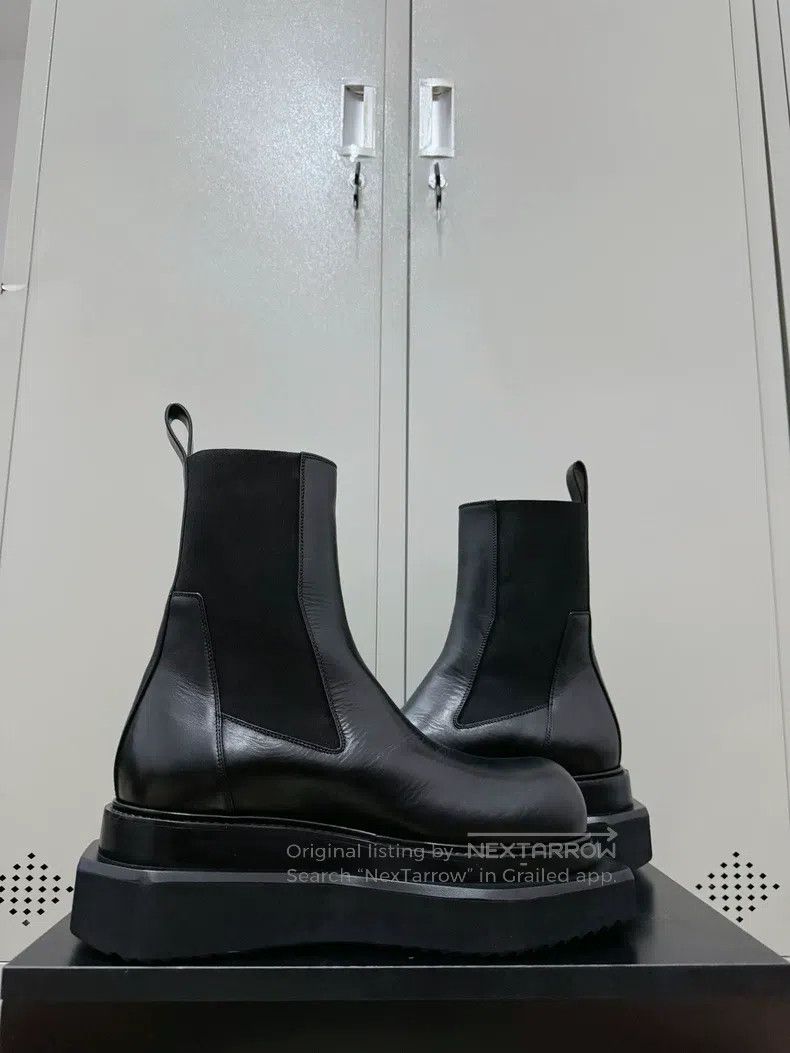 Rick Owens Rick Owens Top Tier Coffin Sole Chelsea Boots Size US 8.5 / EU 41-42 - 5 Thumbnail