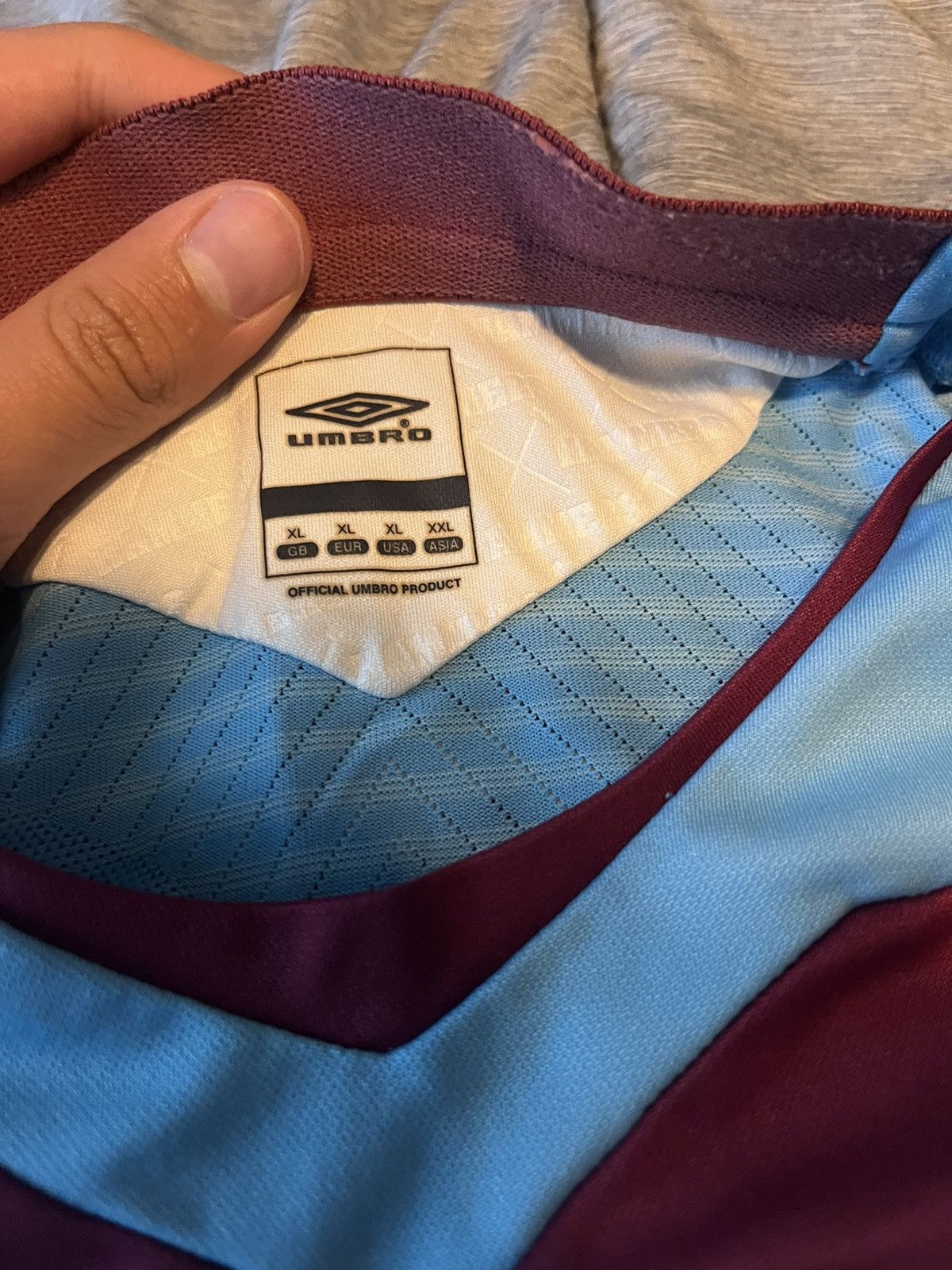 Umbro × Vintage Vintage West Ham United Jersey Size US XL / EU 56 / 4 - 3 Thumbnail