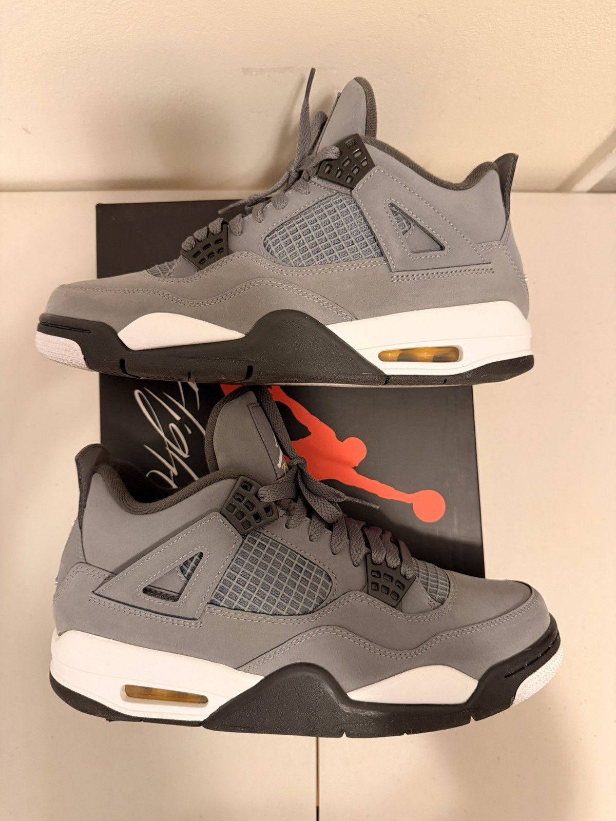 Jordan Brand Jordan 4 Retro Cool Grey (2019) size 8.5 Men Size US 8.5 / EU 41-42 - 1 Thumbnail
