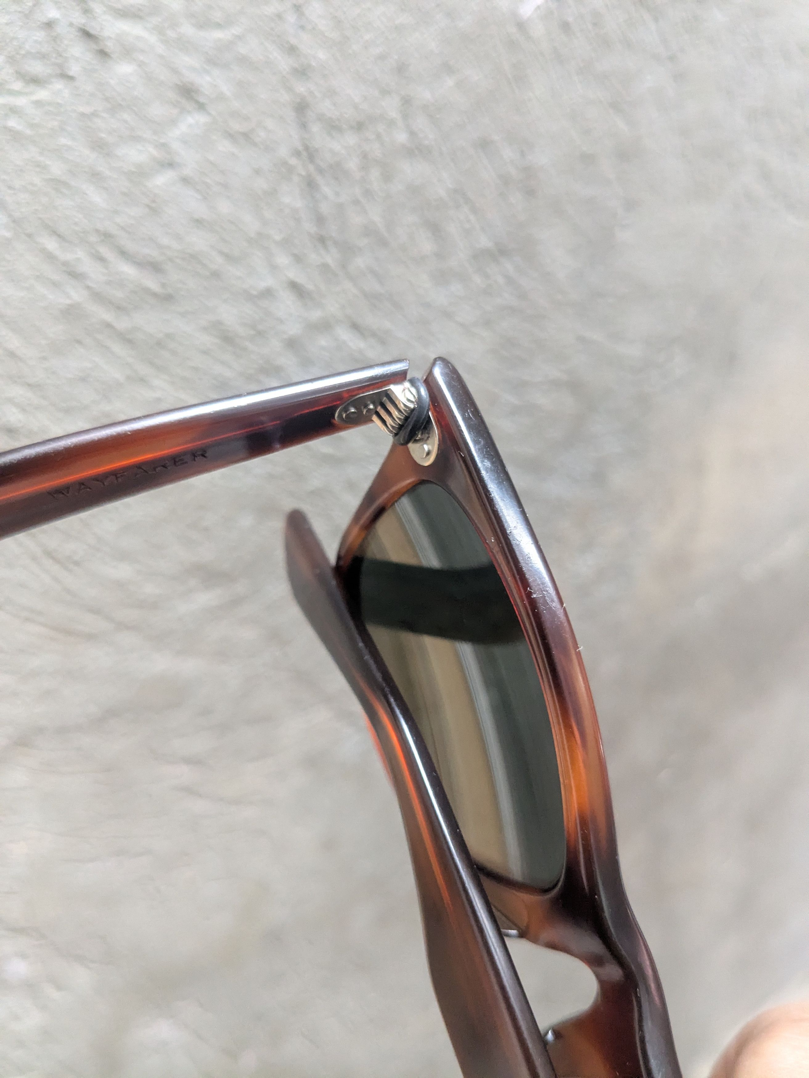 RayBan Vintage b&l rayban wayfarer tortoise made in USA Size ONE SIZE - 11 Thumbnail