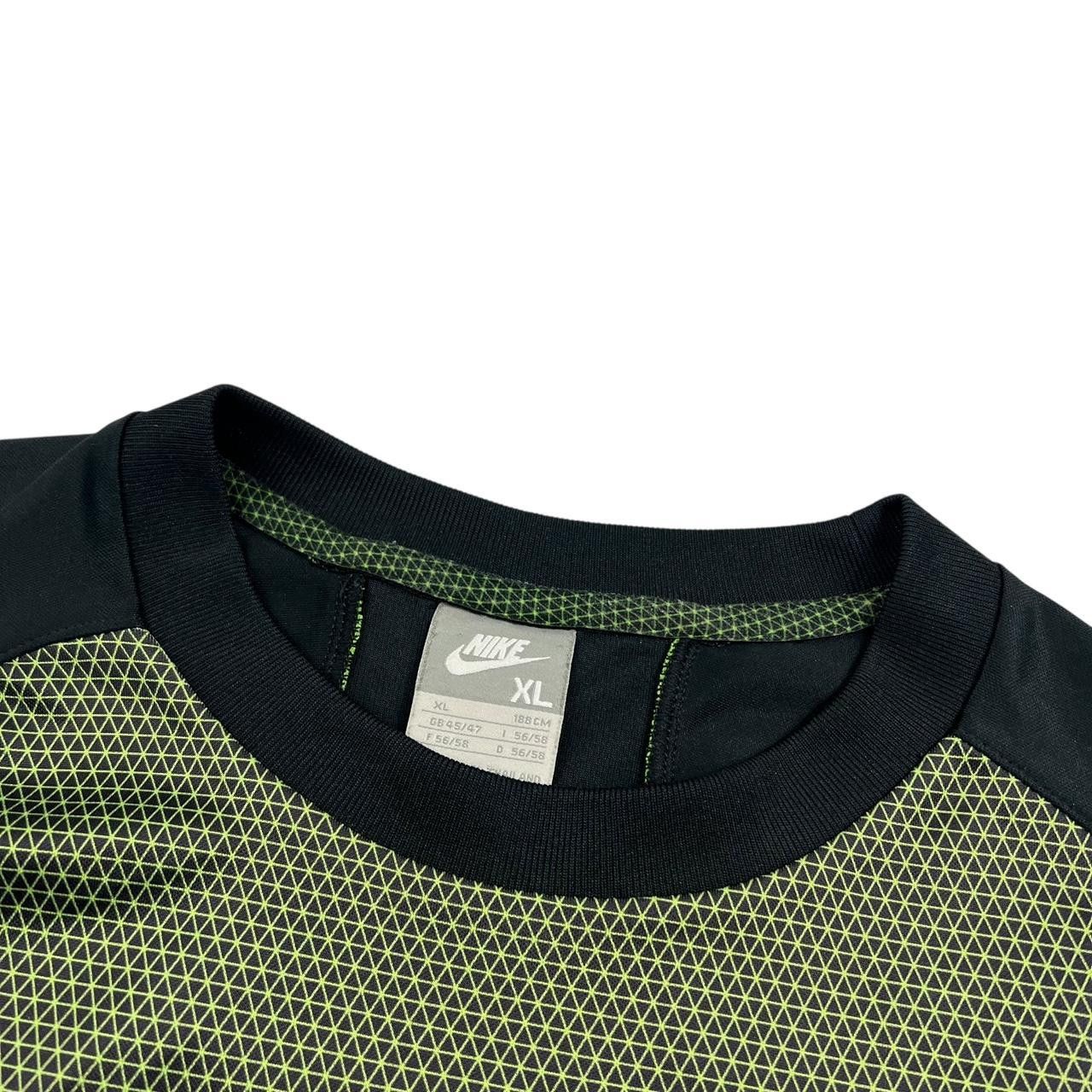Nike Vintage 2000s Nike Shox T-Shirt Green & Black - Extra Large Size US XL / EU 56 / 4 - 6 Thumbnail