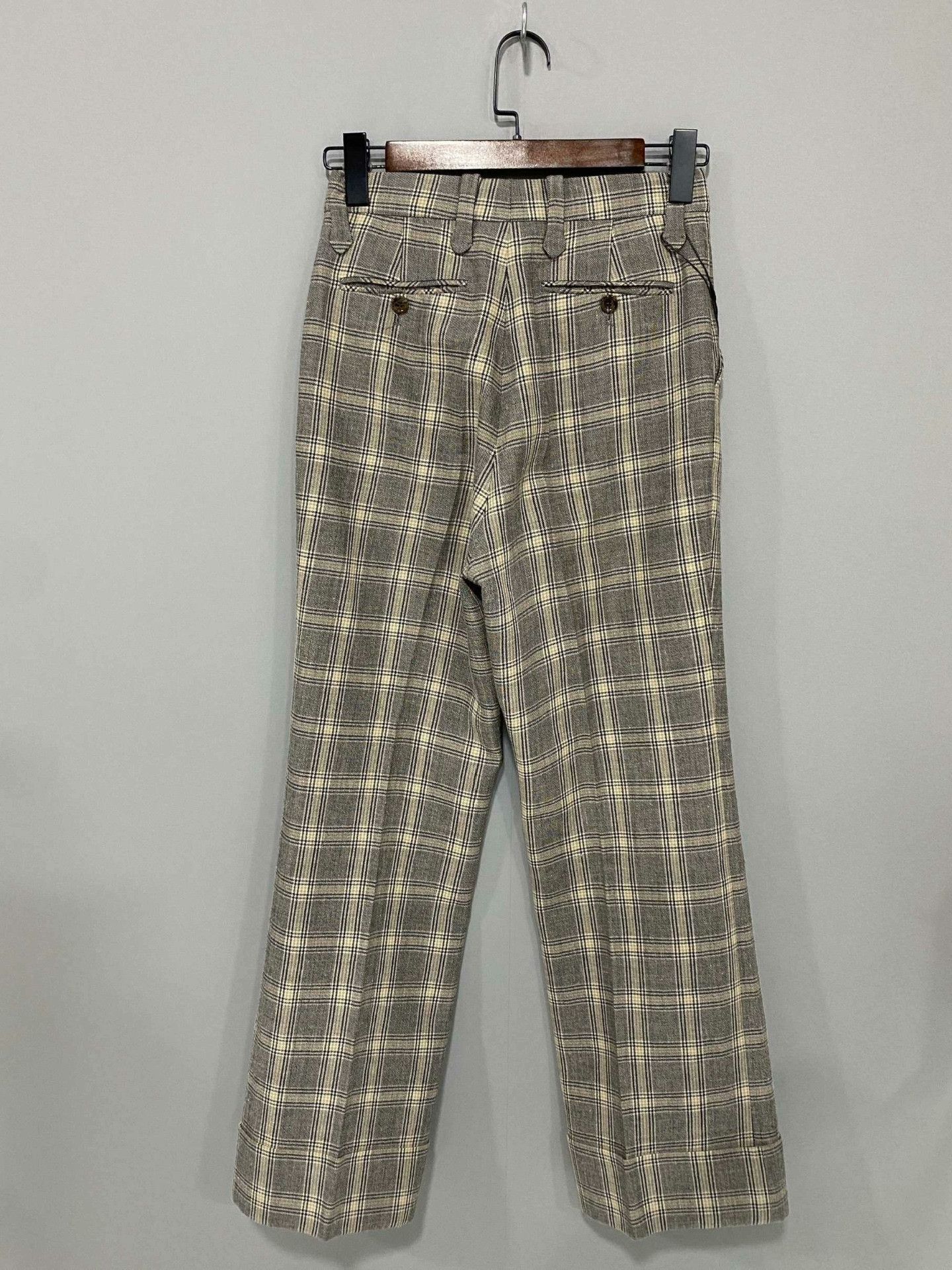 Gucci Gucci Casual Plaid Casual Pants 30 Men Size US 30 / EU 46 - 1 Thumbnail