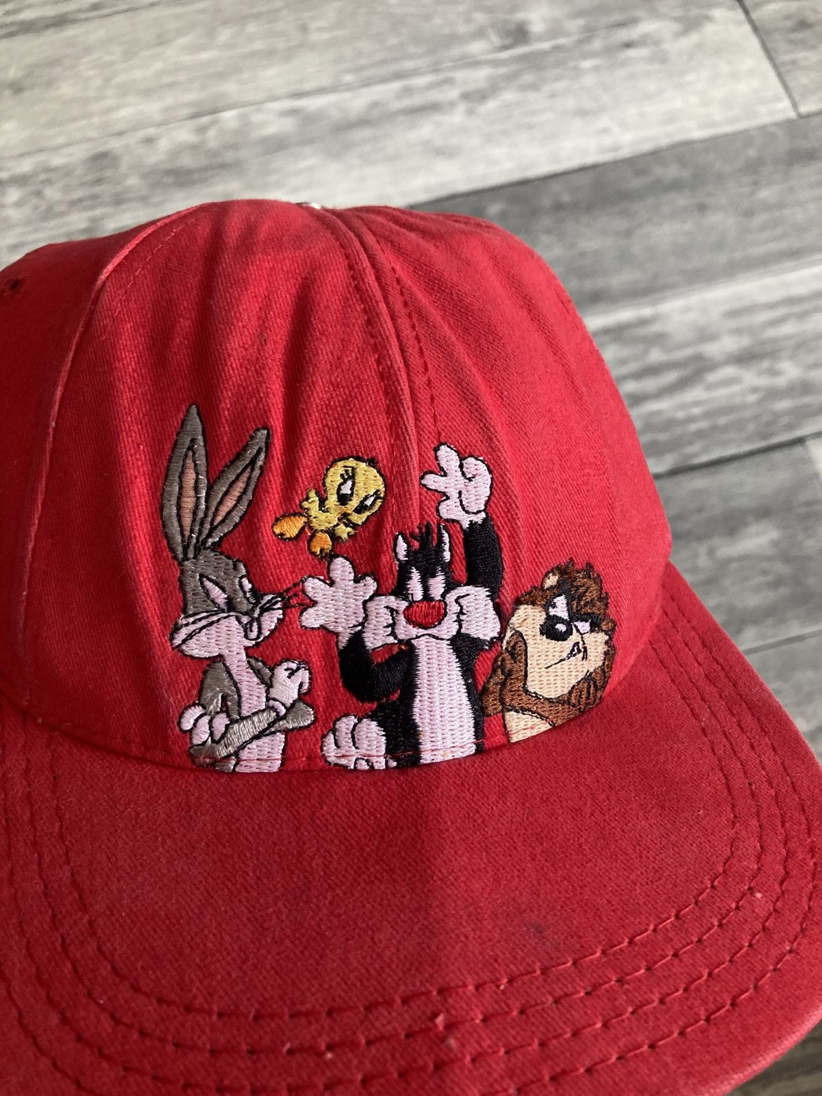 Warner Bros Vintage retro Warner bros looney tunes cap hat 90’s y2k Size ONE SIZE - 3 Thumbnail