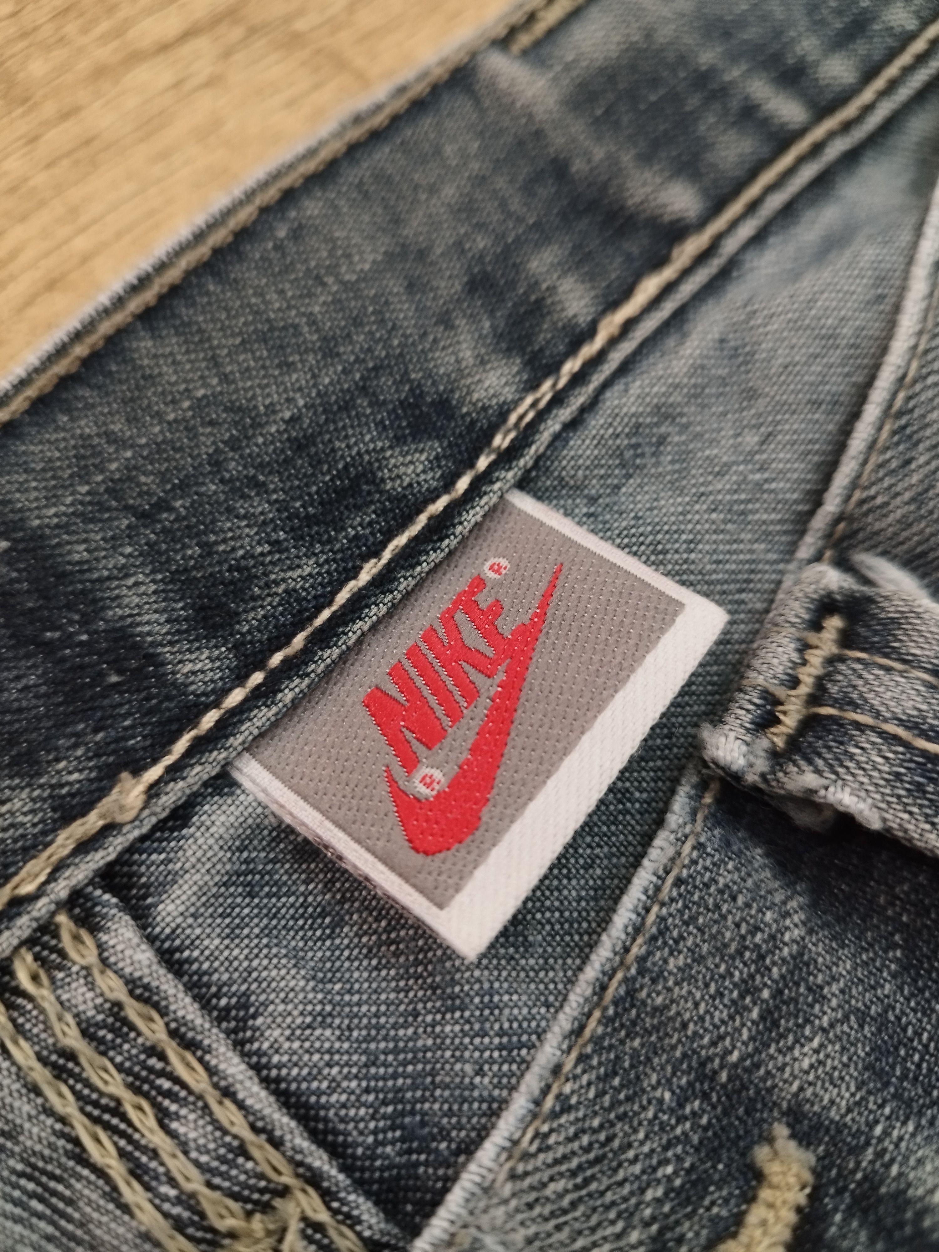Lee Vintage 90s Nike Court Reworked Lee Carpenter Baggy Jeans Size US 34 / EU 50 - 14 Thumbnail