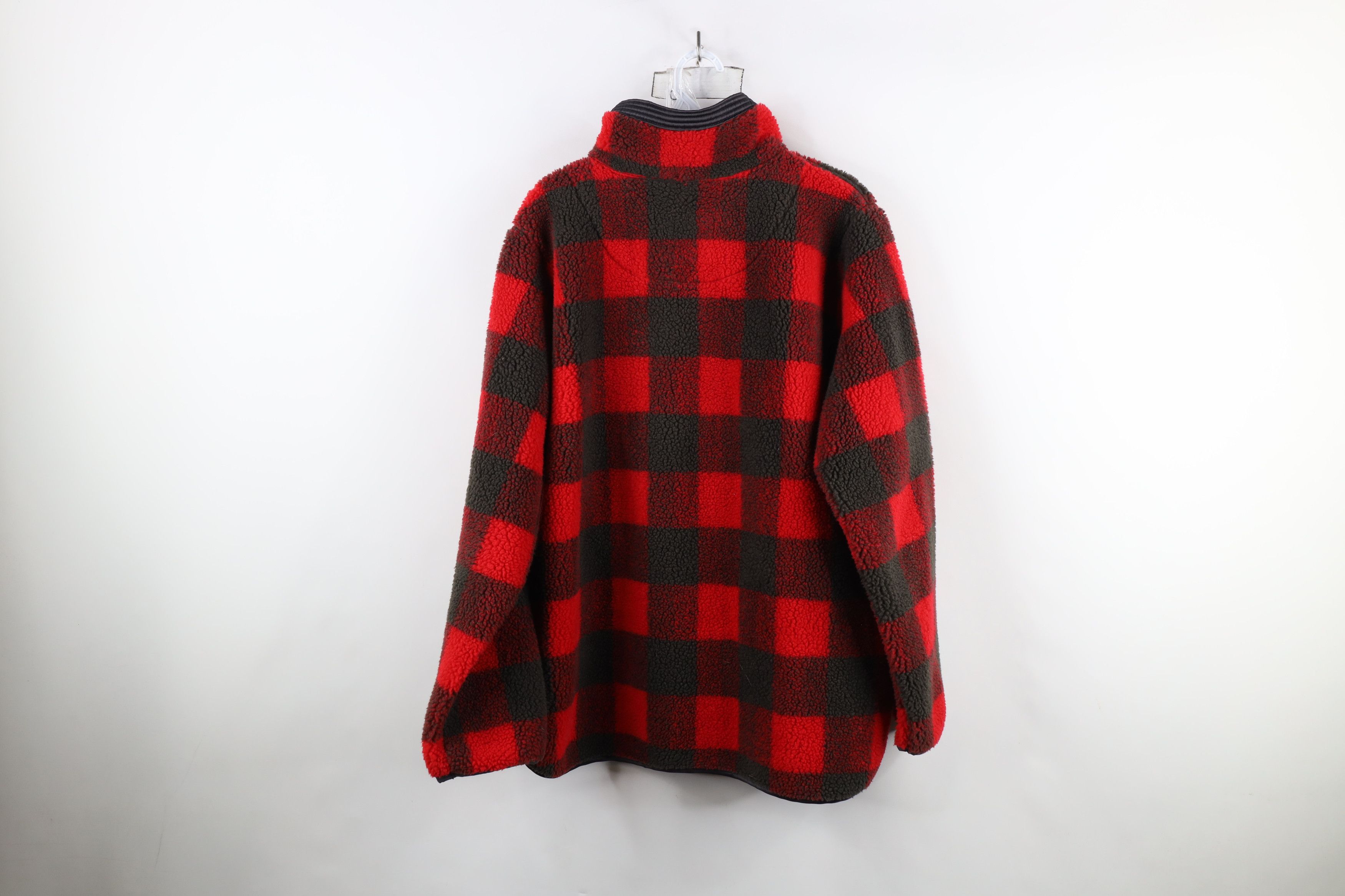 Abercrombie & Fitch × Vintage Vintage Y2K Abercrombie & Fitch Pile Fleece Pullover Sweater Size L / US 10 / IT 46 - 10 Thumbnail