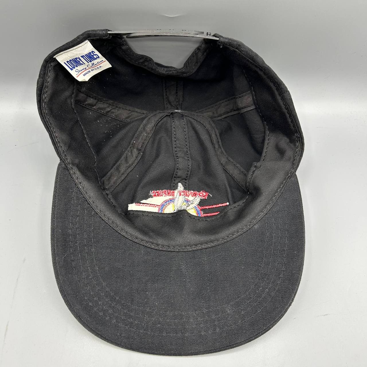 Other Vintage Looney Tunes U.S. Mail Hat Men Black Snap Back Cap Size ONE SIZE - 2 Thumbnail