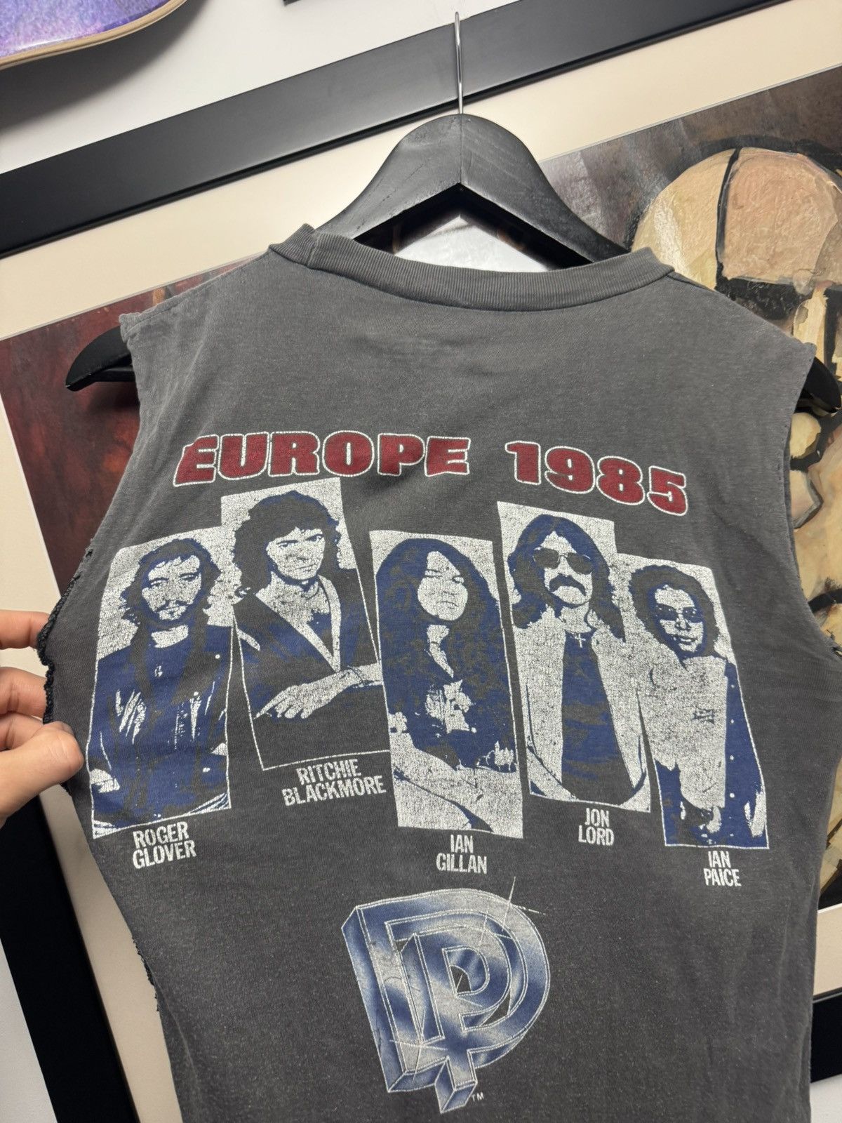 Band Tees Vintage 80s 1985 Deep Purple Perfect Strangers Thame TankTop Size US S / EU 44-46 / 1 - 4 Thumbnail