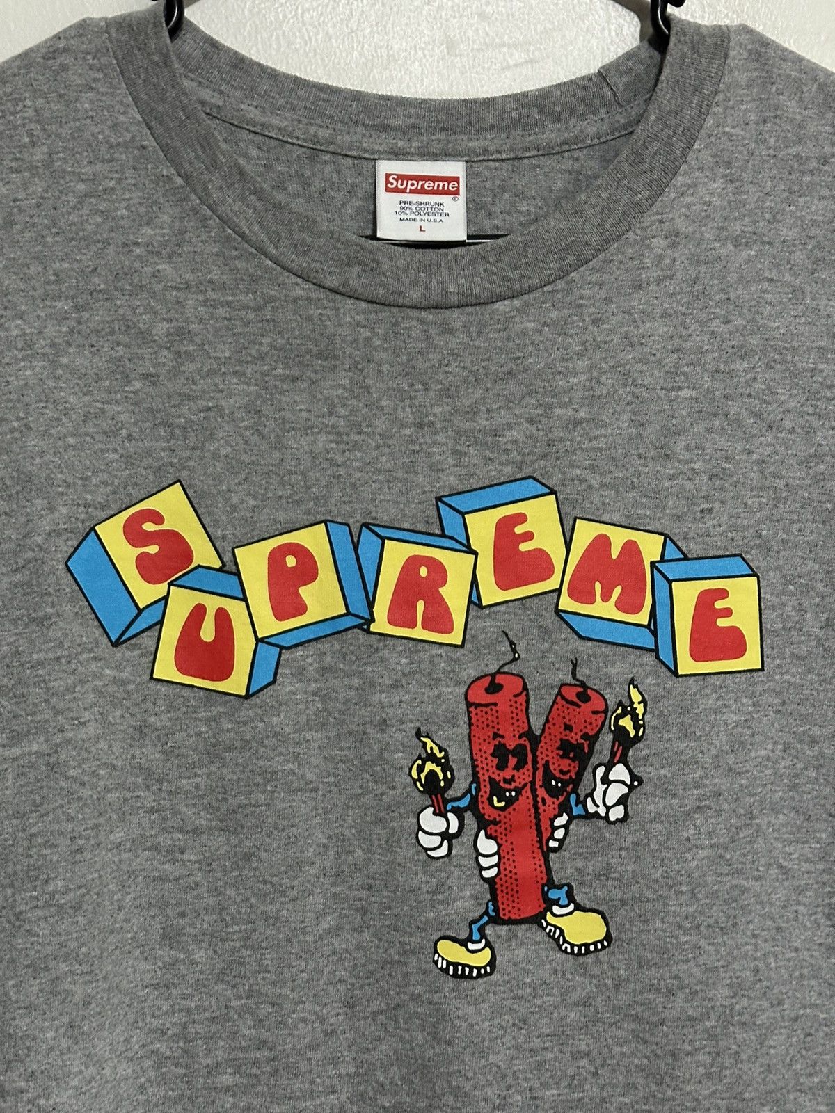 Supreme Supreme Dynamite Tee Size US L / EU 52-54 / 3 - 2 Thumbnail