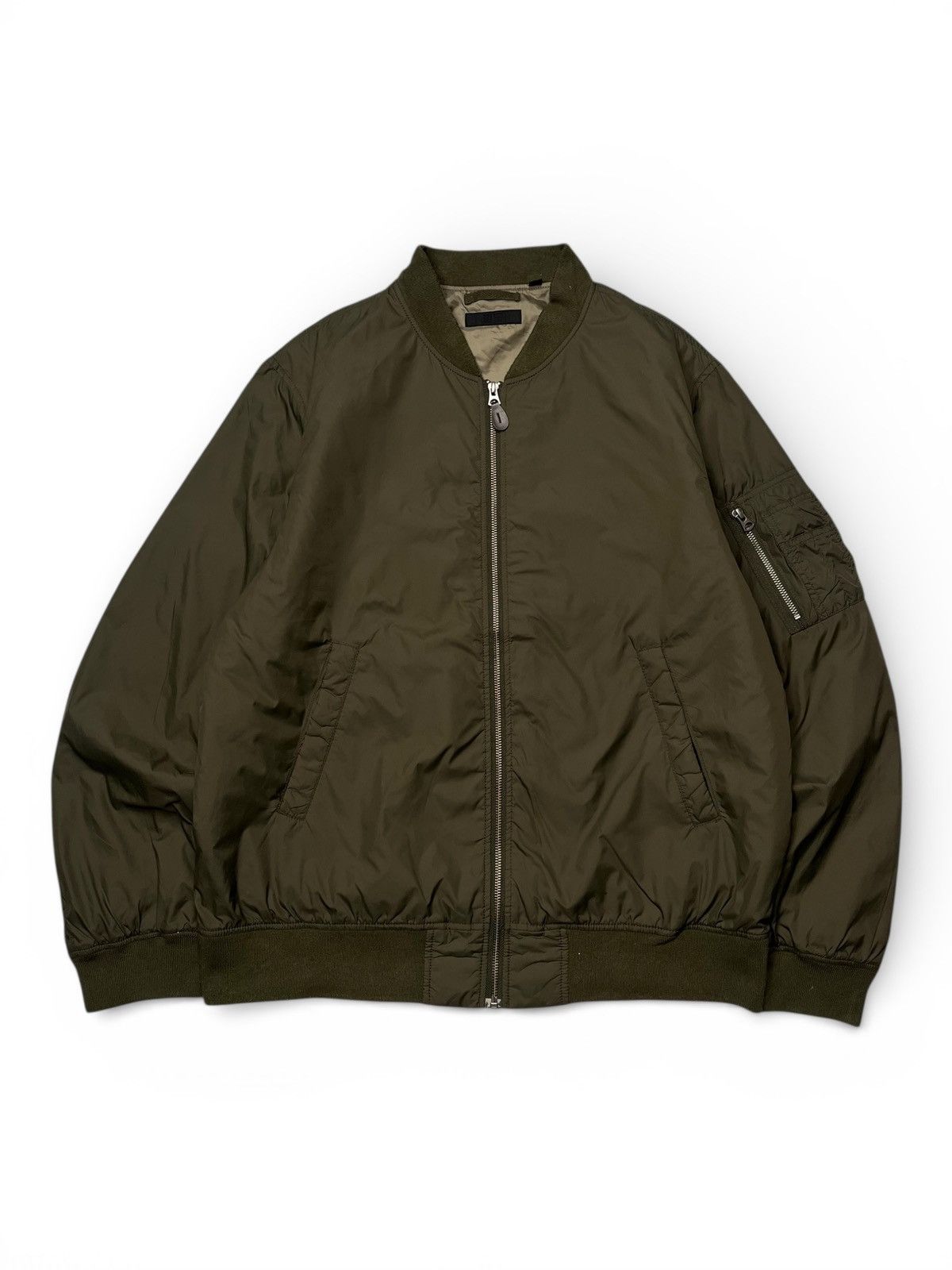 Uniqlo Military Bomber Jacket MA1 Size US XL / EU 56 / 4 - 1 Thumbnail