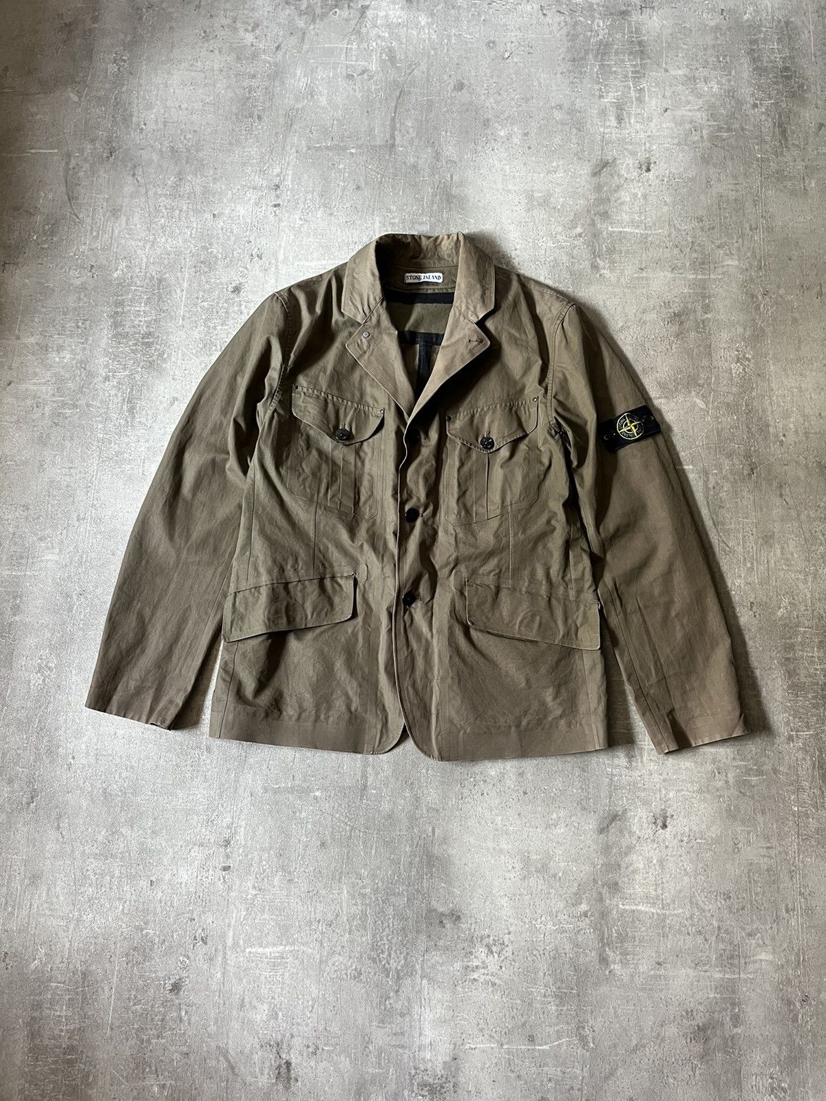 Stone Island × Streetwear × Vintage Vintage Stone Island military 