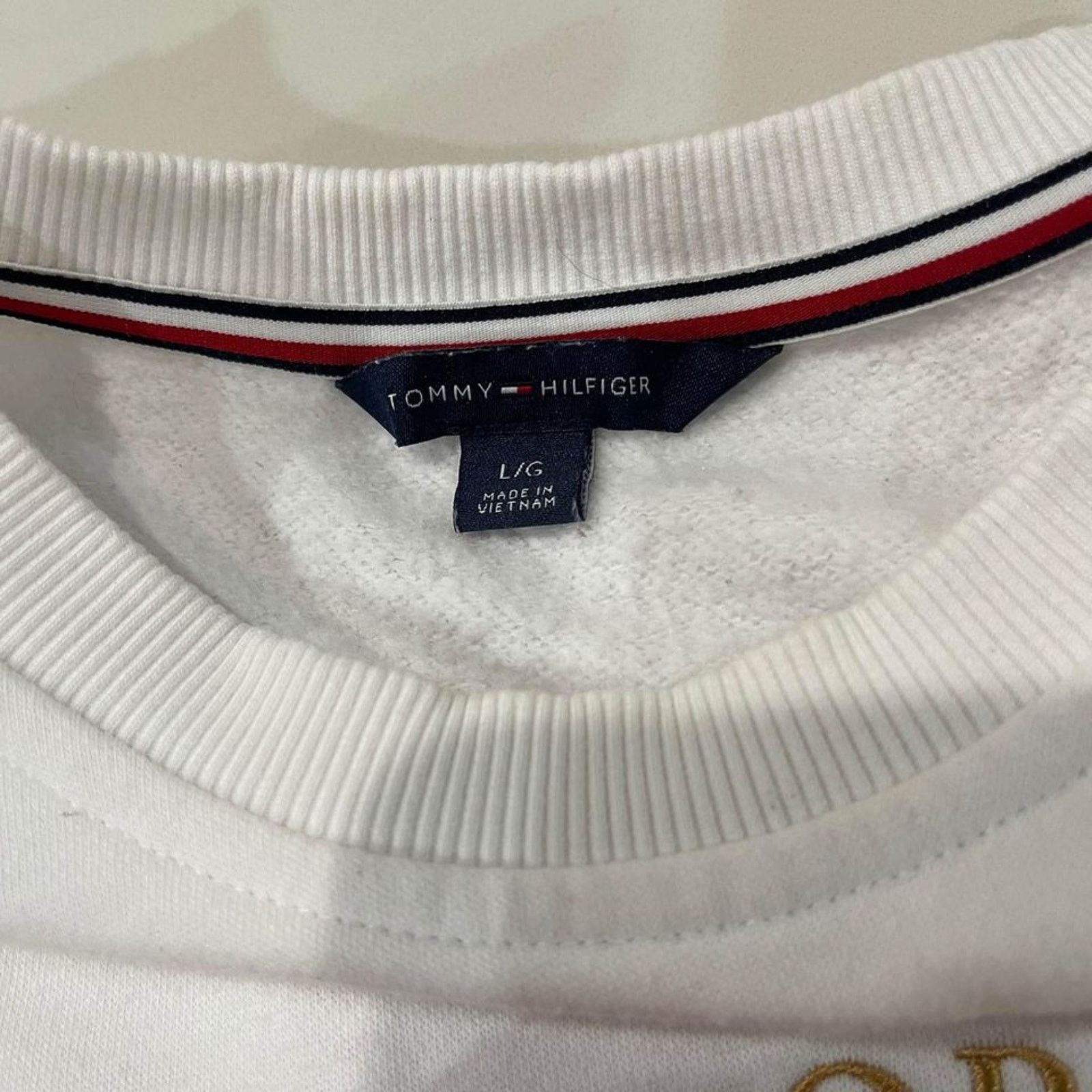 Tommy Hilfiger Tommy Hilfiger Sweatshirt New York Logo Pullover Women Large Size L / US 10 / IT 46 - 3 Thumbnail