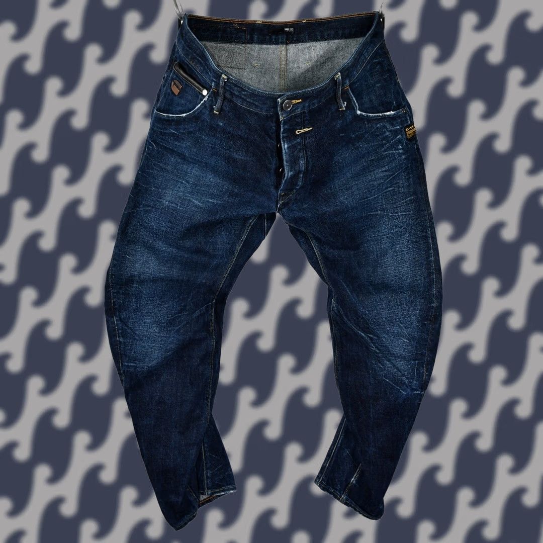 G-Star G-Star Raw Riley Loose Tapered Men's Jeans W34 L30 Size US 34 / EU 50 - 1 Thumbnail