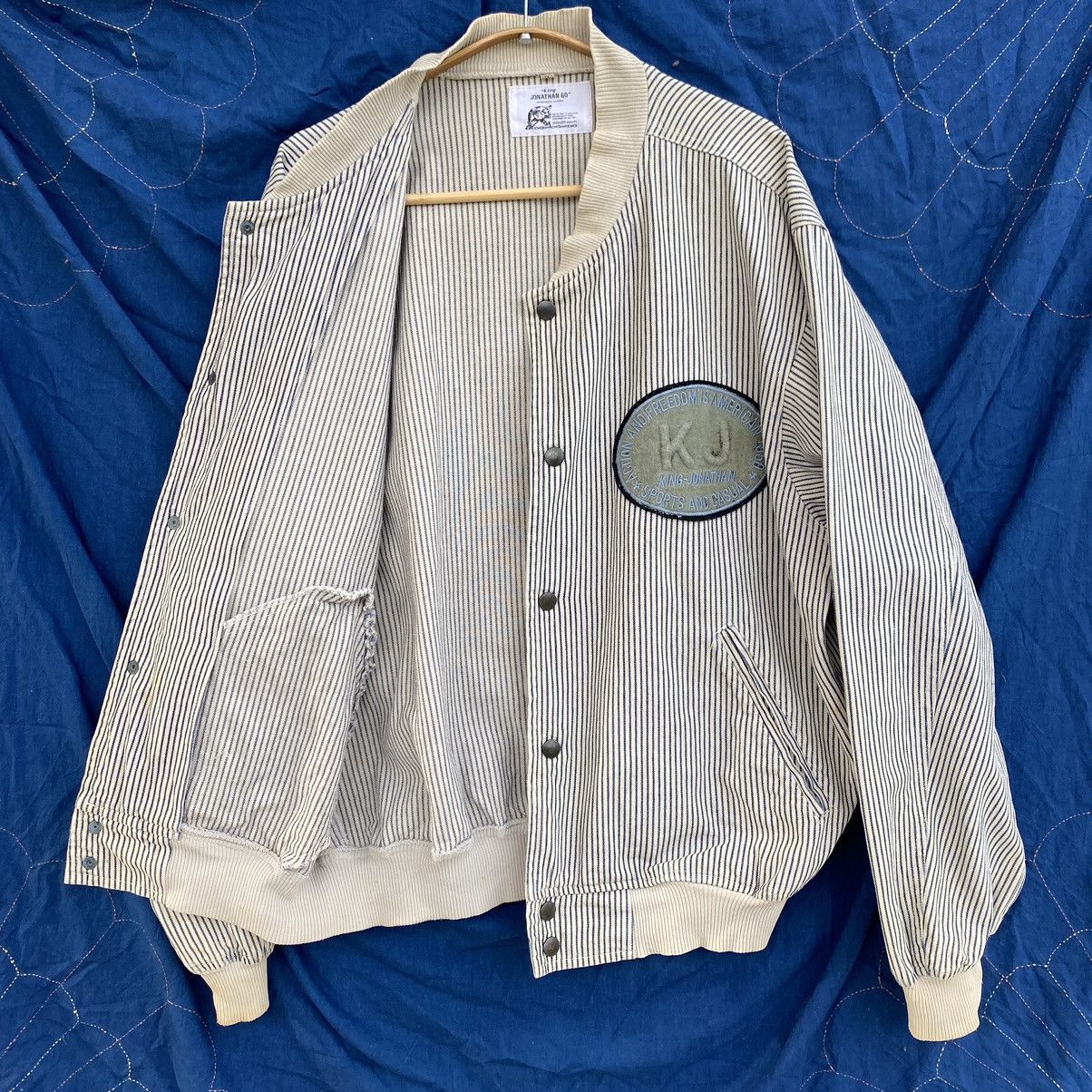 Japanese Brand × Vintage Jonathan Go Hikory Jacket Size US L / EU 52-54 / 3 - 2 Thumbnail