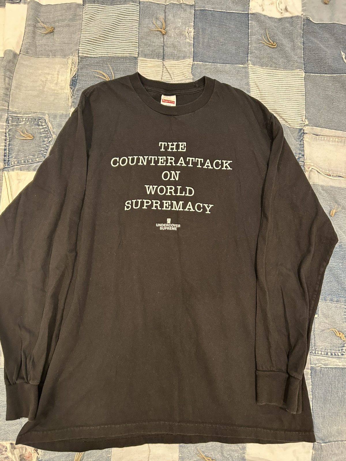 SUPREME PUBLIC ENEMY ロングスリーブTシャツ Supreme x Undercover x Public Enemy Counter Attack Long