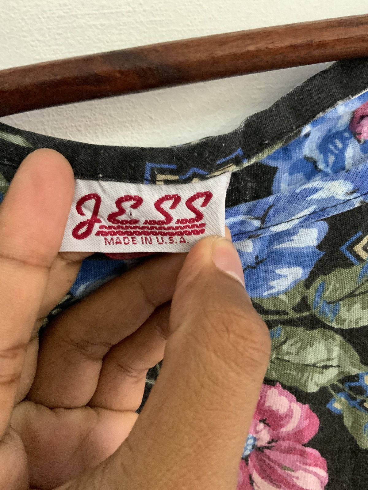 Japanese Brand Jess Full Printed Oversized Made in USA Tee Size US M / EU 48-50 / 2 - 7 Thumbnail