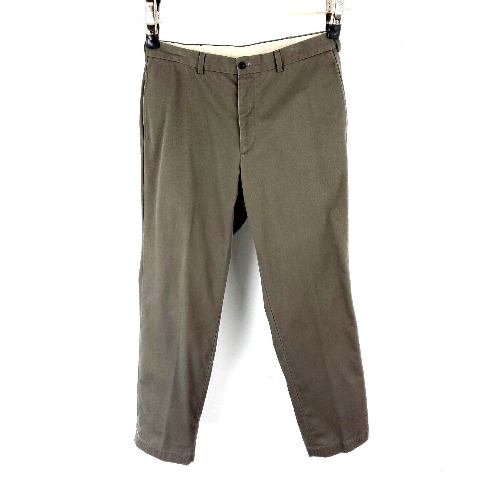 Brooks Brothers Brooks Brothers 346 Advantage Chino Clark Cotton Pants 35/33 Size US 35 - 4 Thumbnail