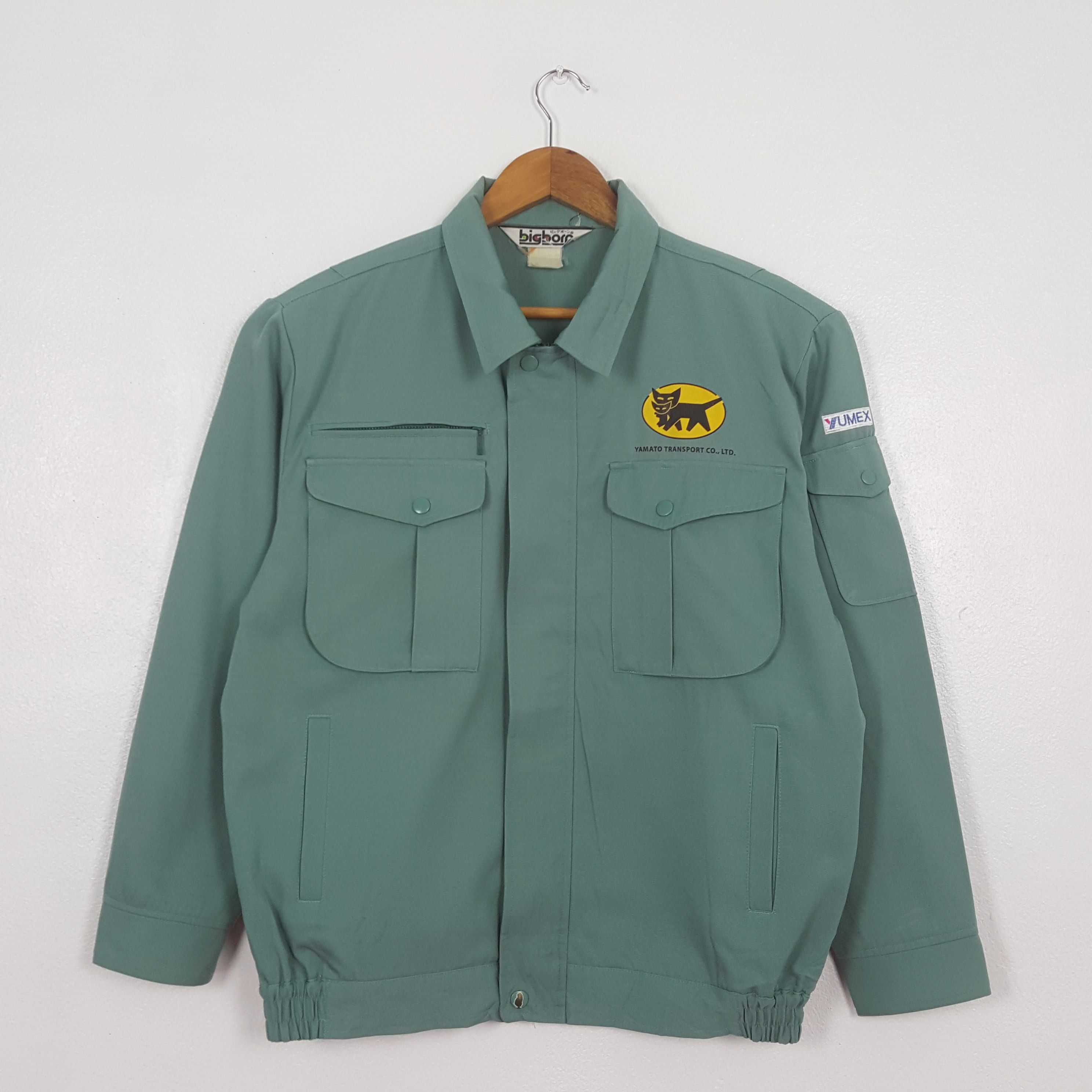 Japanese Brand Vintage Yamato Transport Japan Racing Custom Jacket C320N12 Size US L / EU 52-54 / 3 - 3 Thumbnail