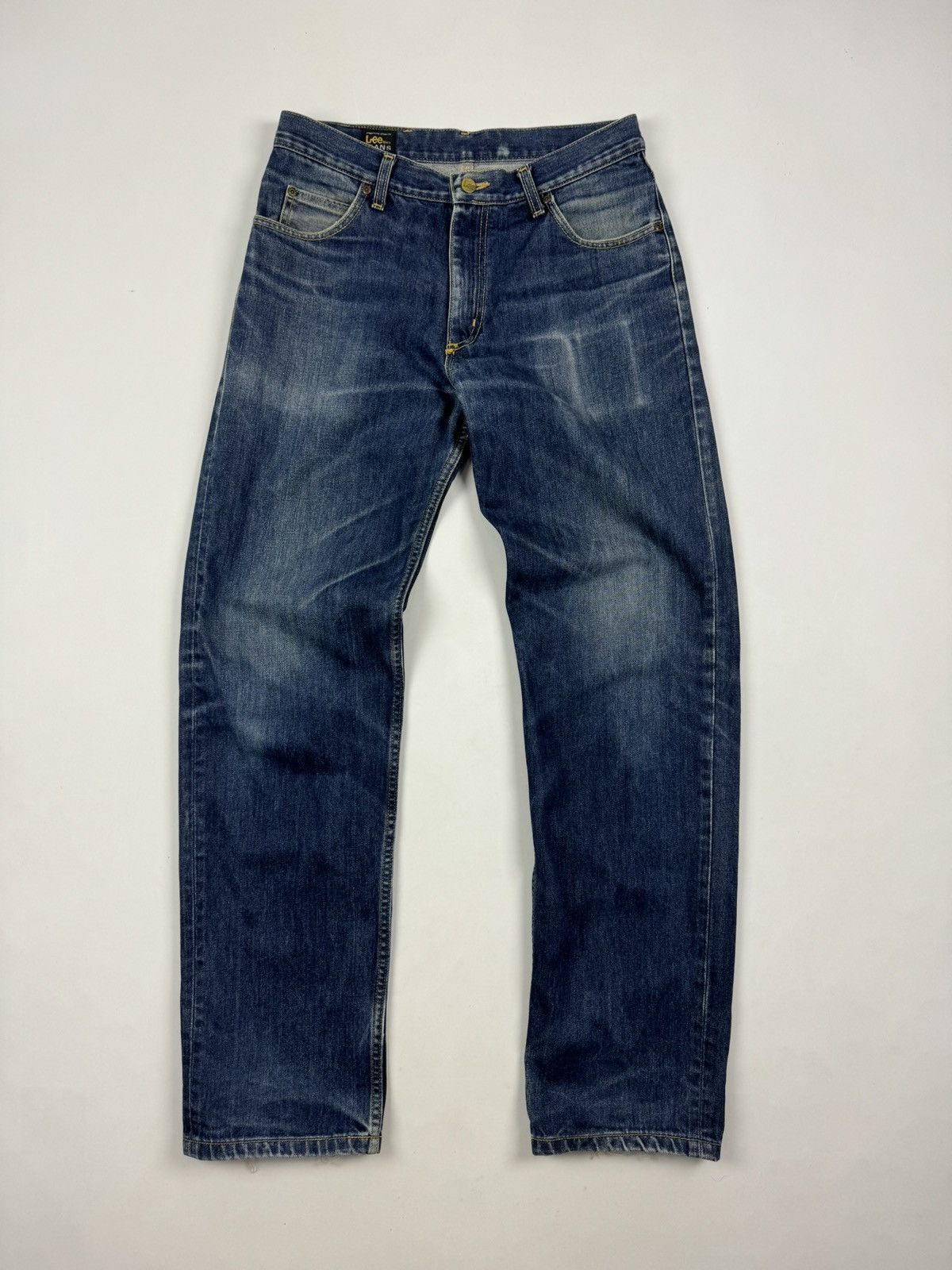 Lee 1990’s Vintage Faded Lee Brooklyn Jeans Pants Size US 34 / EU 50 - 3 Thumbnail