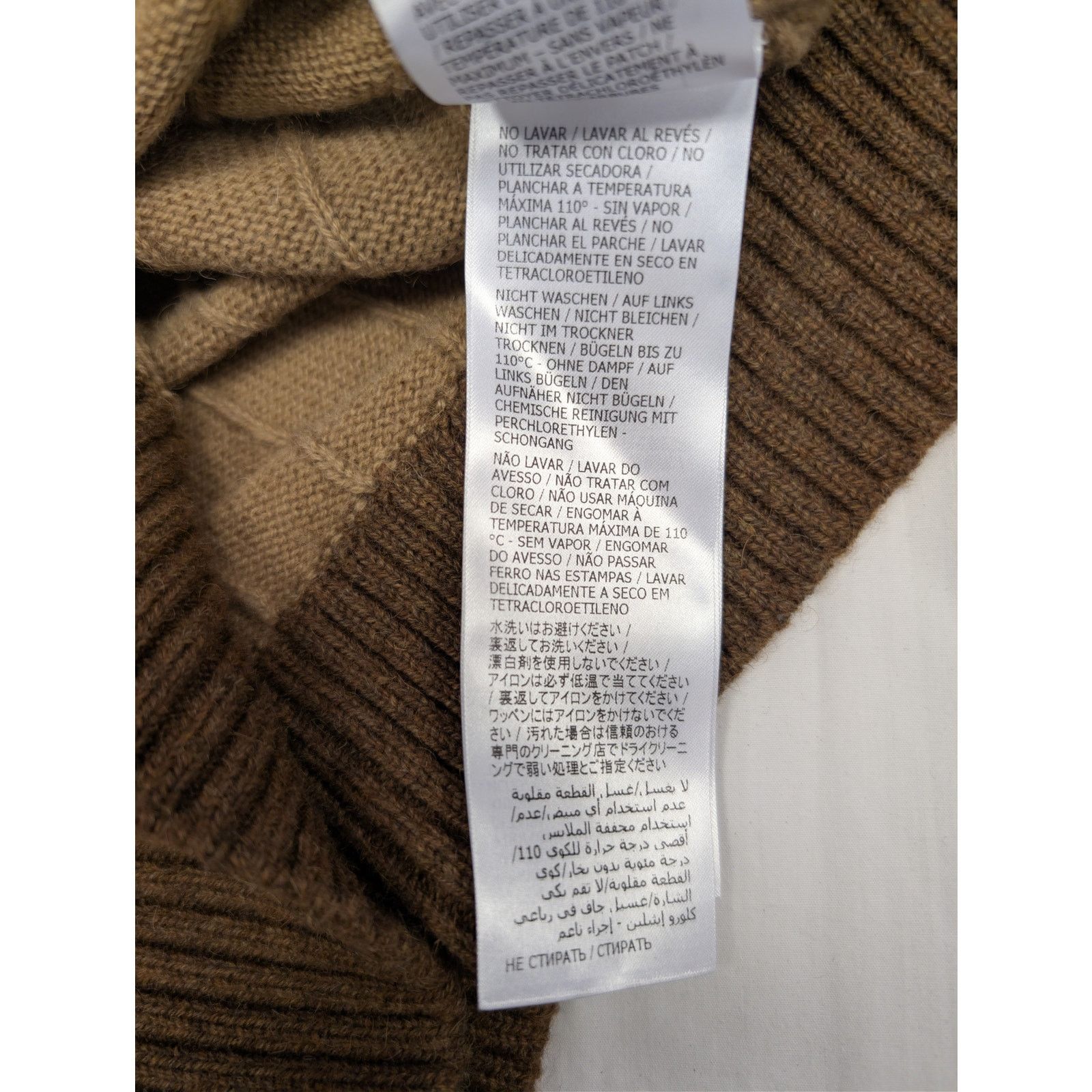 Gucci o1rshd1 Fine Camel Long Sleeve Cardigan Sweater Camel/Brown Size US XL / EU 56 / 4 - 16 Thumbnail