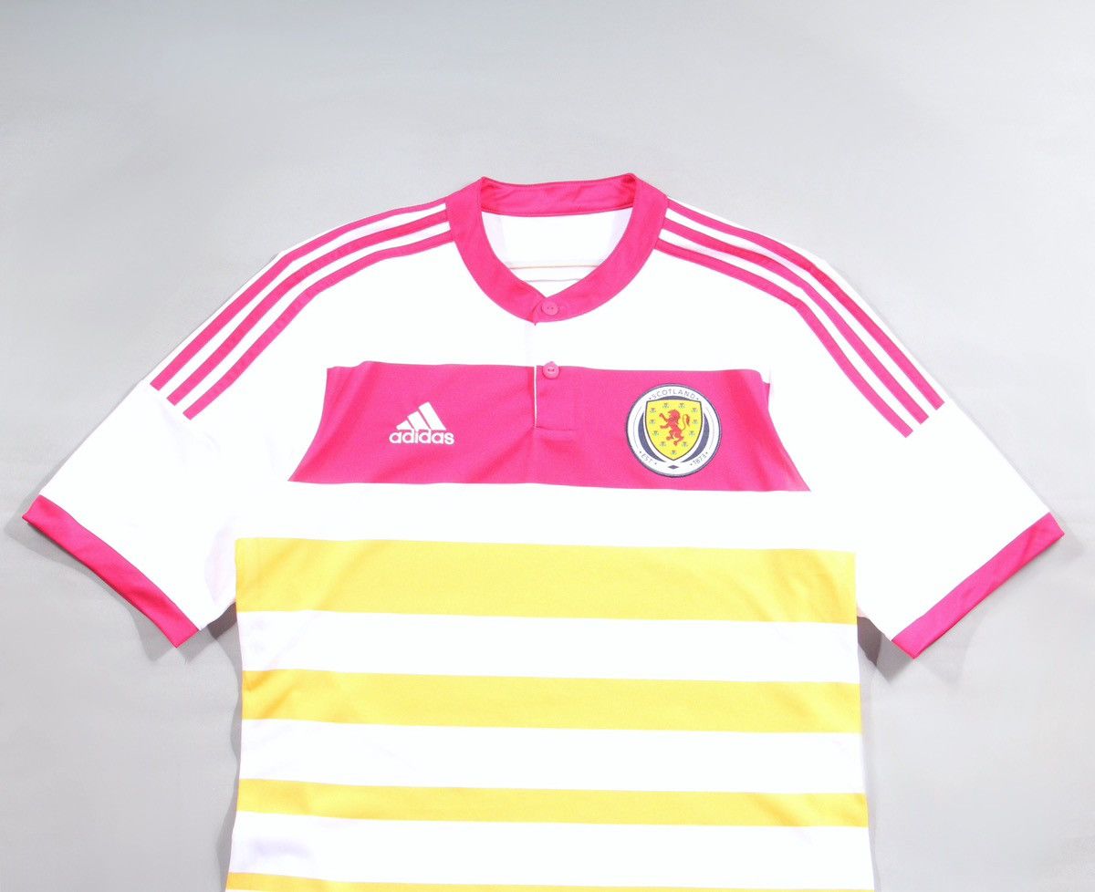Adidas Adidas Scotland 2014 Soccer Football National Jersey Shirt L Size US L / EU 52-54 / 3 - 2 Thumbnail