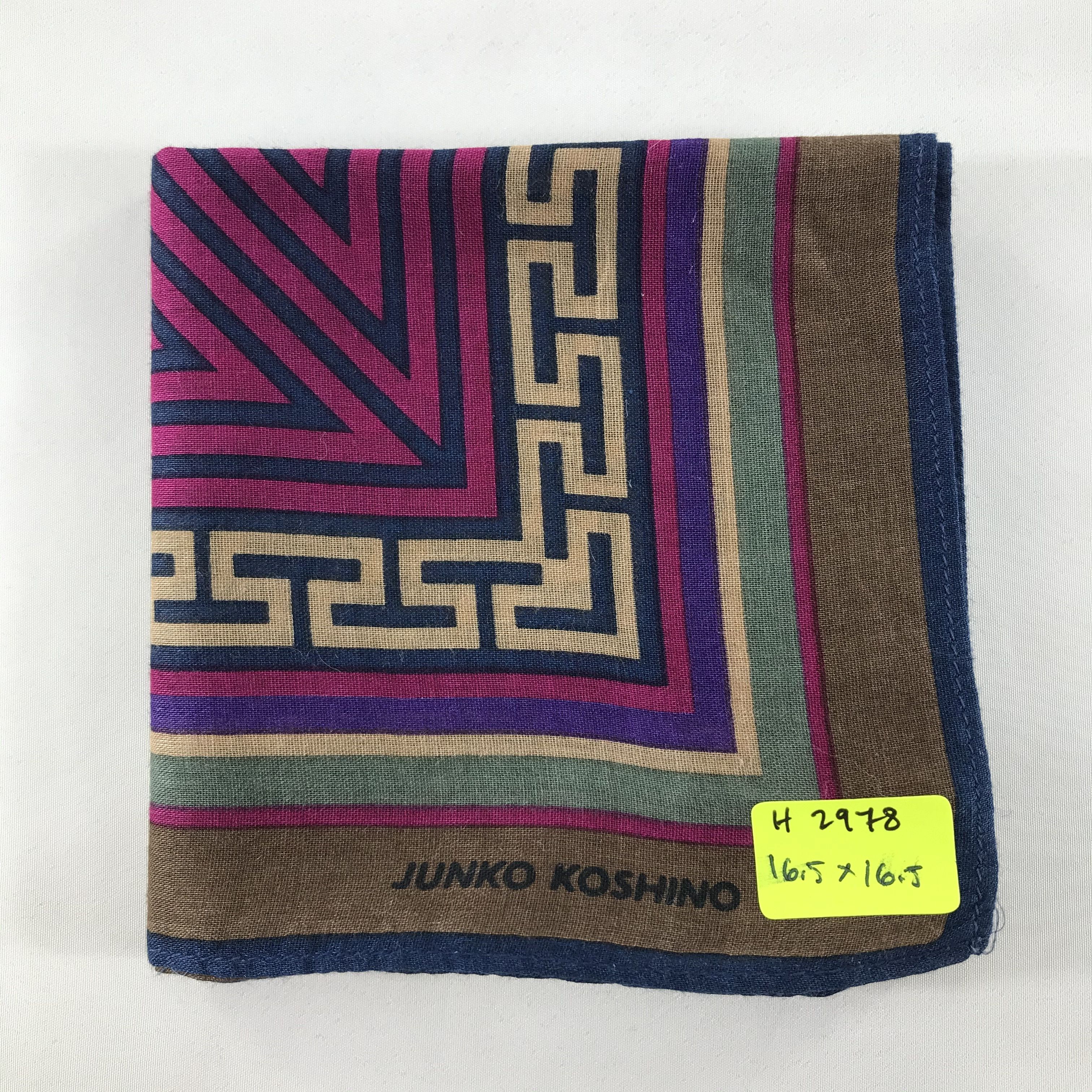 Vintage Junko Koshino Handkerchief / Neckerchief / Bandana Size ONE SIZE - 7 Thumbnail