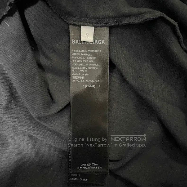 Balenciaga Balenciaga Sanskrit Destruction Short Sleeve Shirt Size US S / EU 44-46 / 1 - 4 Thumbnail