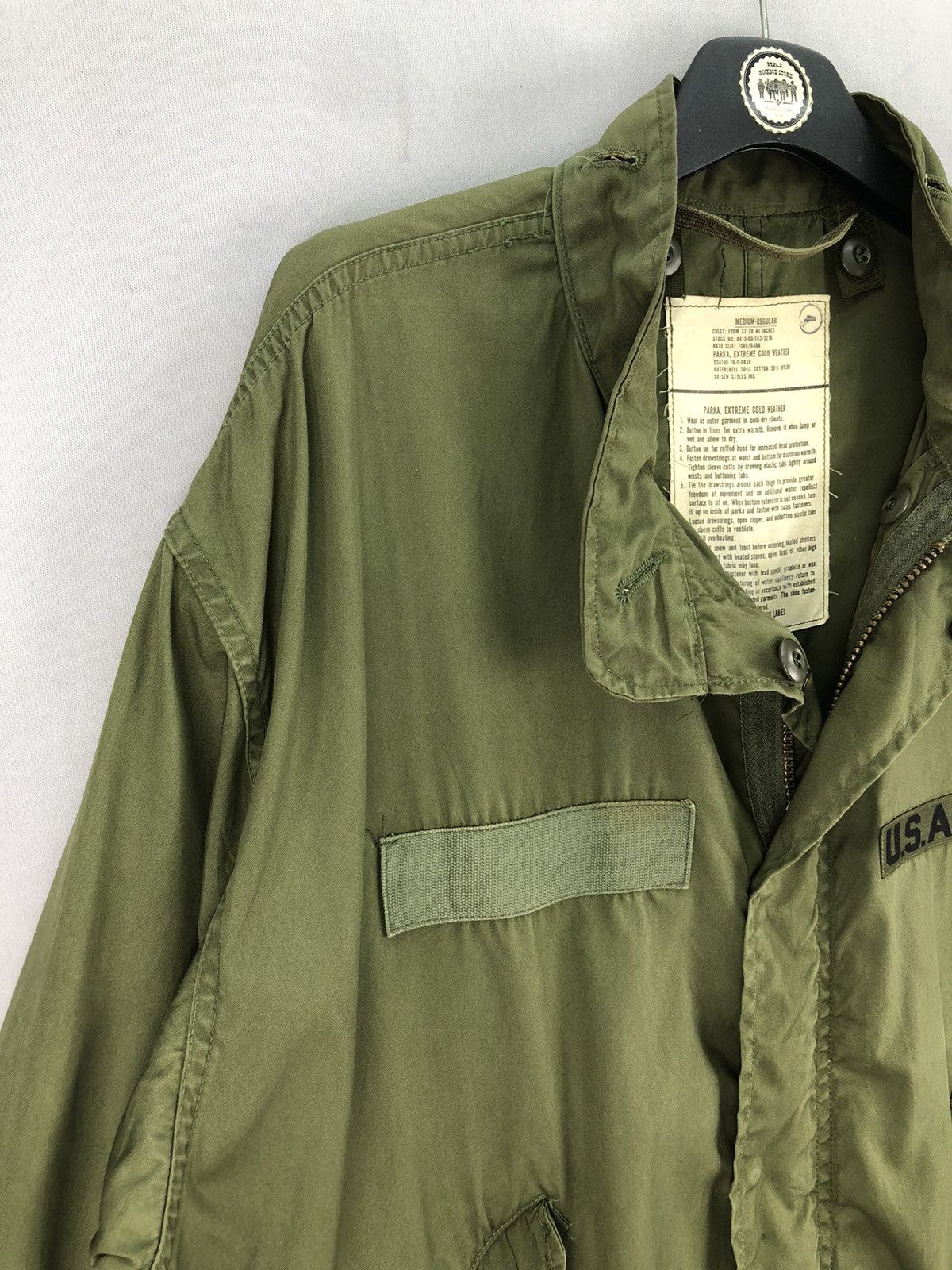 Vintage Kenye West popularizes a unique style M65 Fishtail Parka Size US XL / EU 56 / 4 - 3 Thumbnail