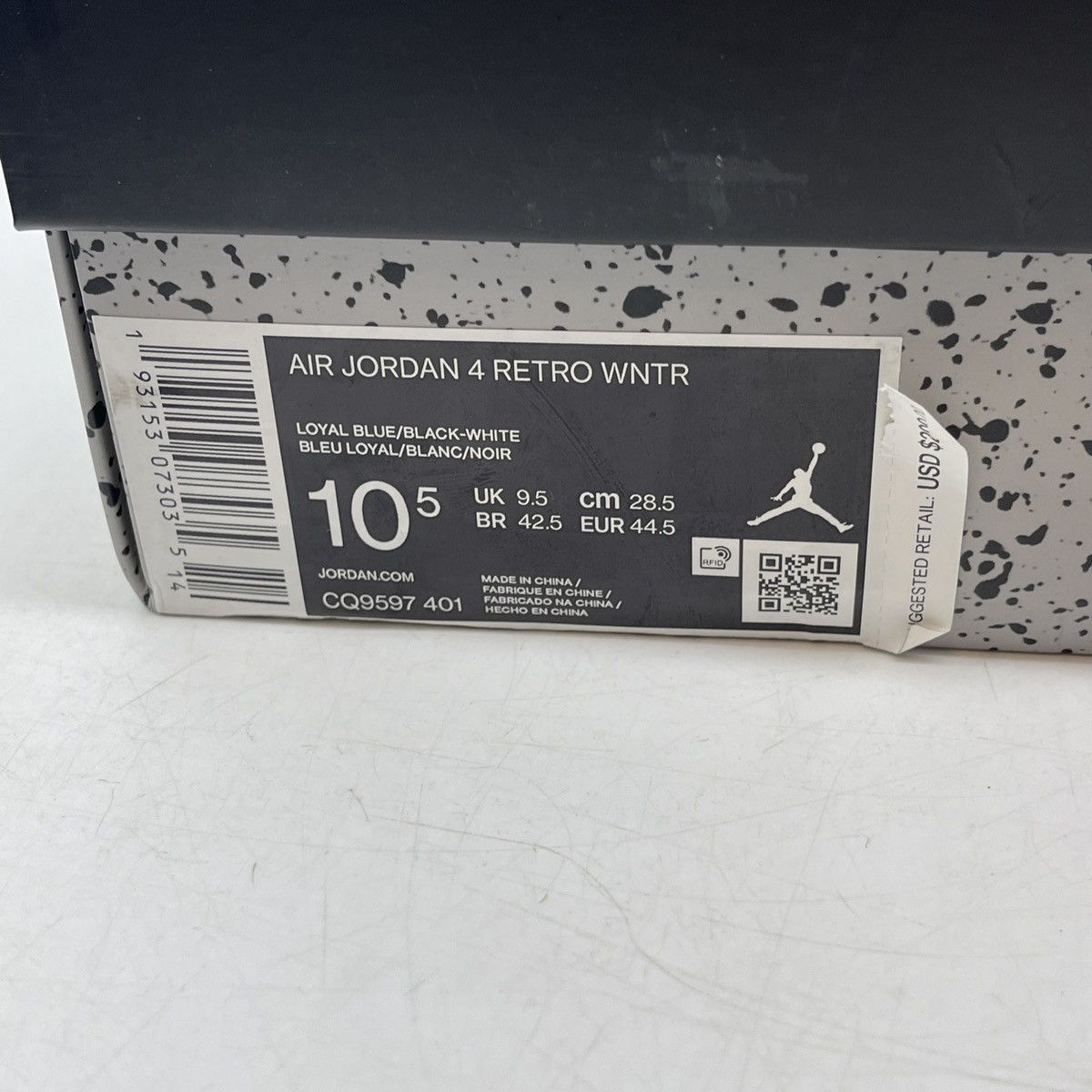 Jordan Brand Air Jordan 4 winter loyal blue Size US 10.5 / EU 43-44 - 9 Thumbnail