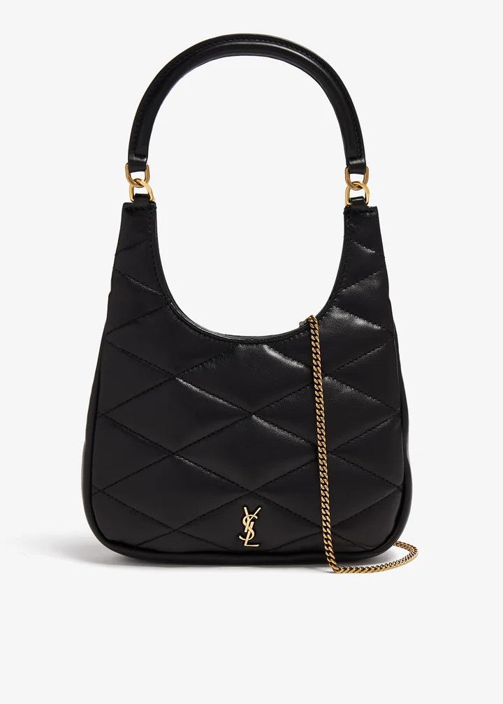 Saint Laurent Paris o1s1wg111125 Size: OS / Mini Hobo Bag in Black Size ONE SIZE - 2 Thumbnail
