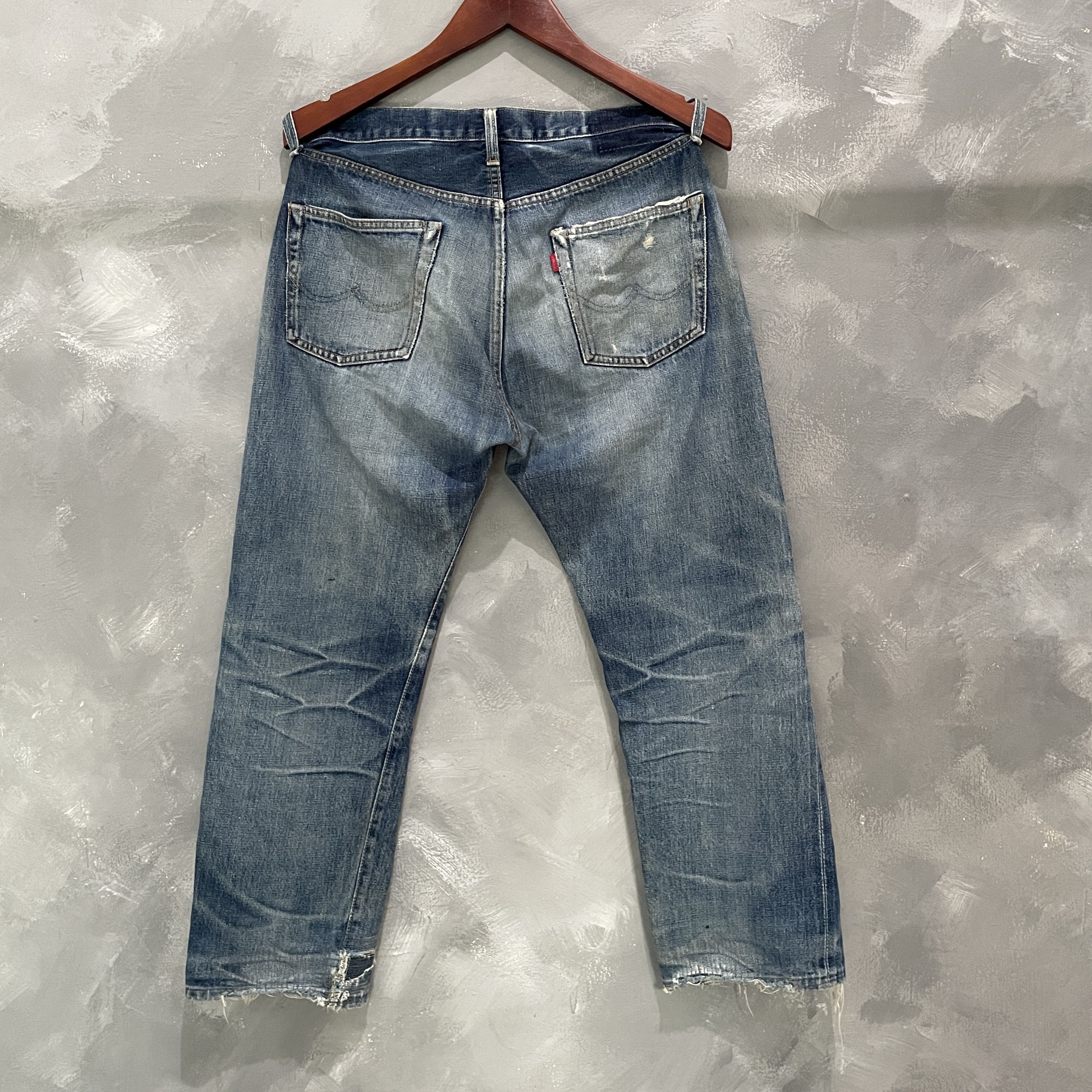 Kamakura Vintage Boro Jeans by Kamakura Red Selvedge Size US 30 / EU 46 - 7 Thumbnail