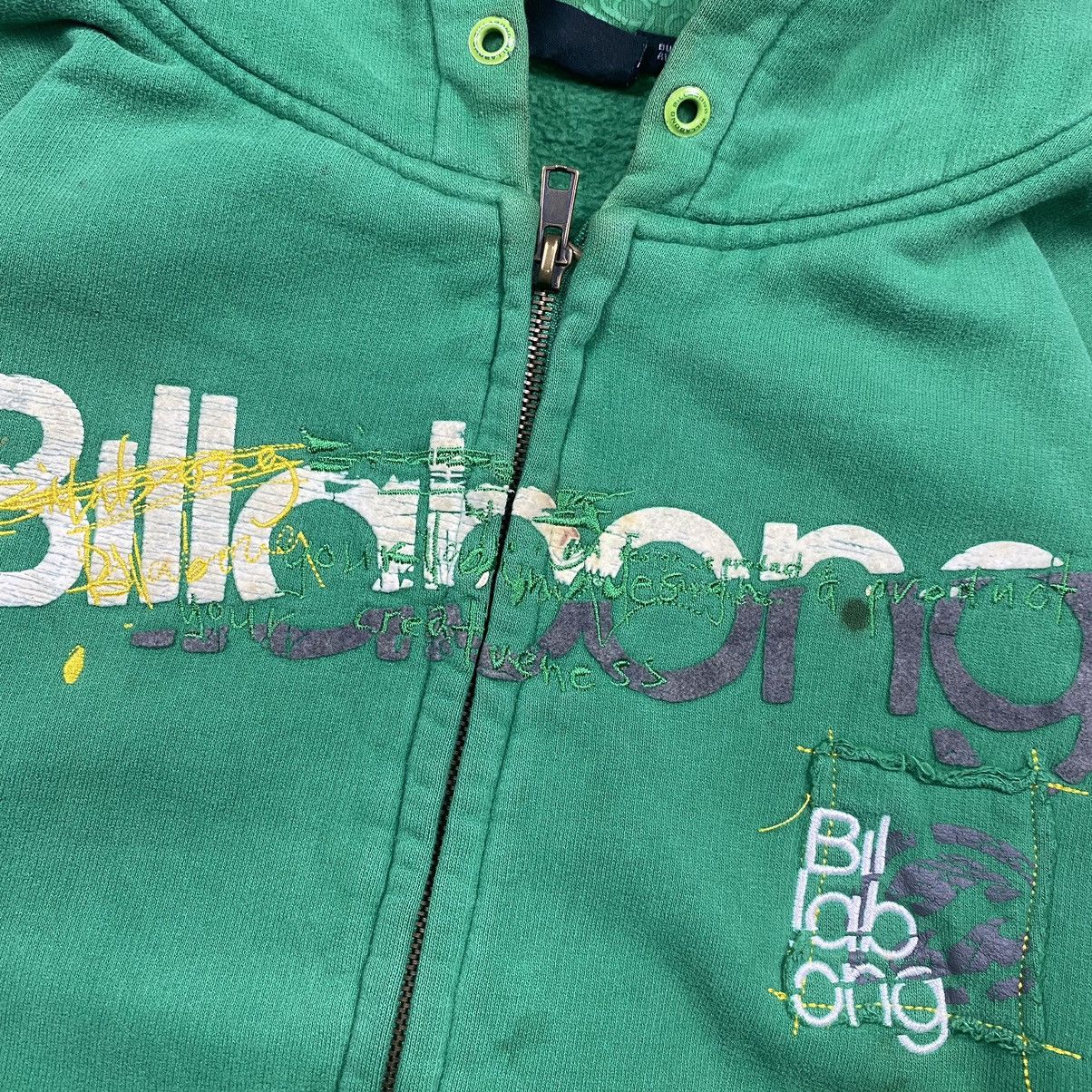 Billabong × JNCO OG Rare y2k Billabong Poem Zipped Up Size US M / EU 48-50 / 2 - 5 Thumbnail