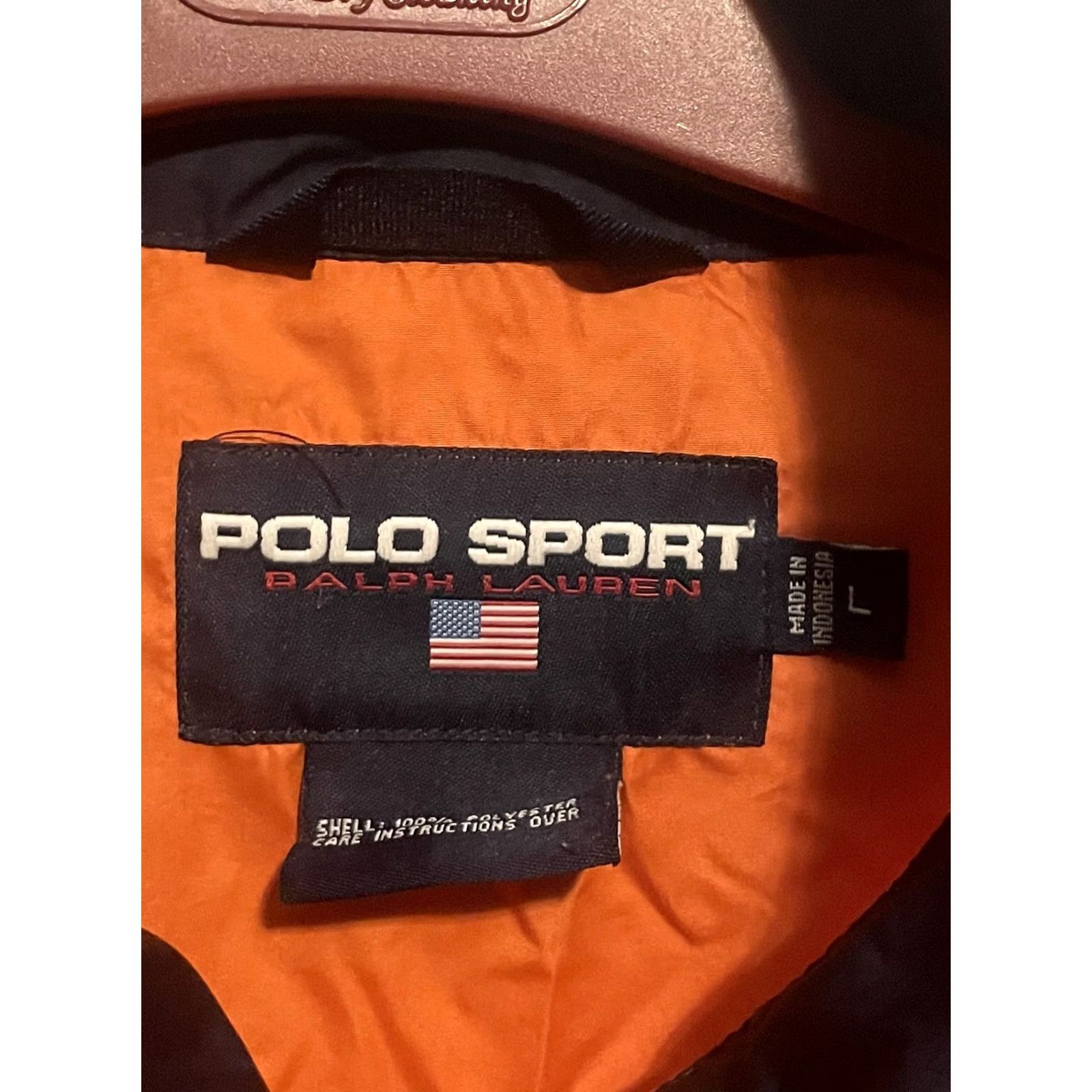 Polo Ralph Lauren Polo Ralph Lauren Windbreaker Jacket Sport Polyester Orange L Men XL? Size US L / EU 52-54 / 3 - 5 Thumbnail