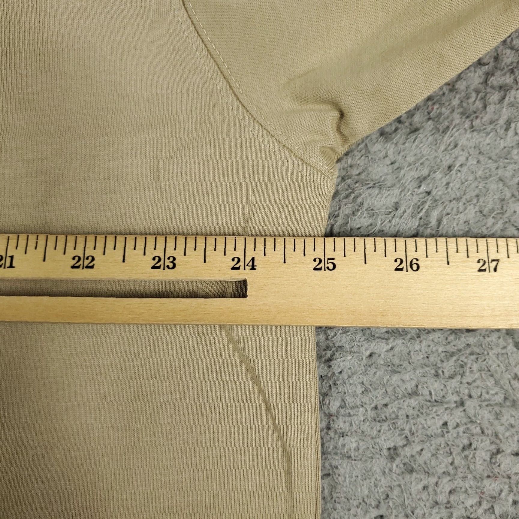 Vintage Atmos T-Shirt Mens Adult Size XL Beige Solid Crew Neck Casual Modern Sports Size US XL / EU 56 / 4 - 6 Thumbnail