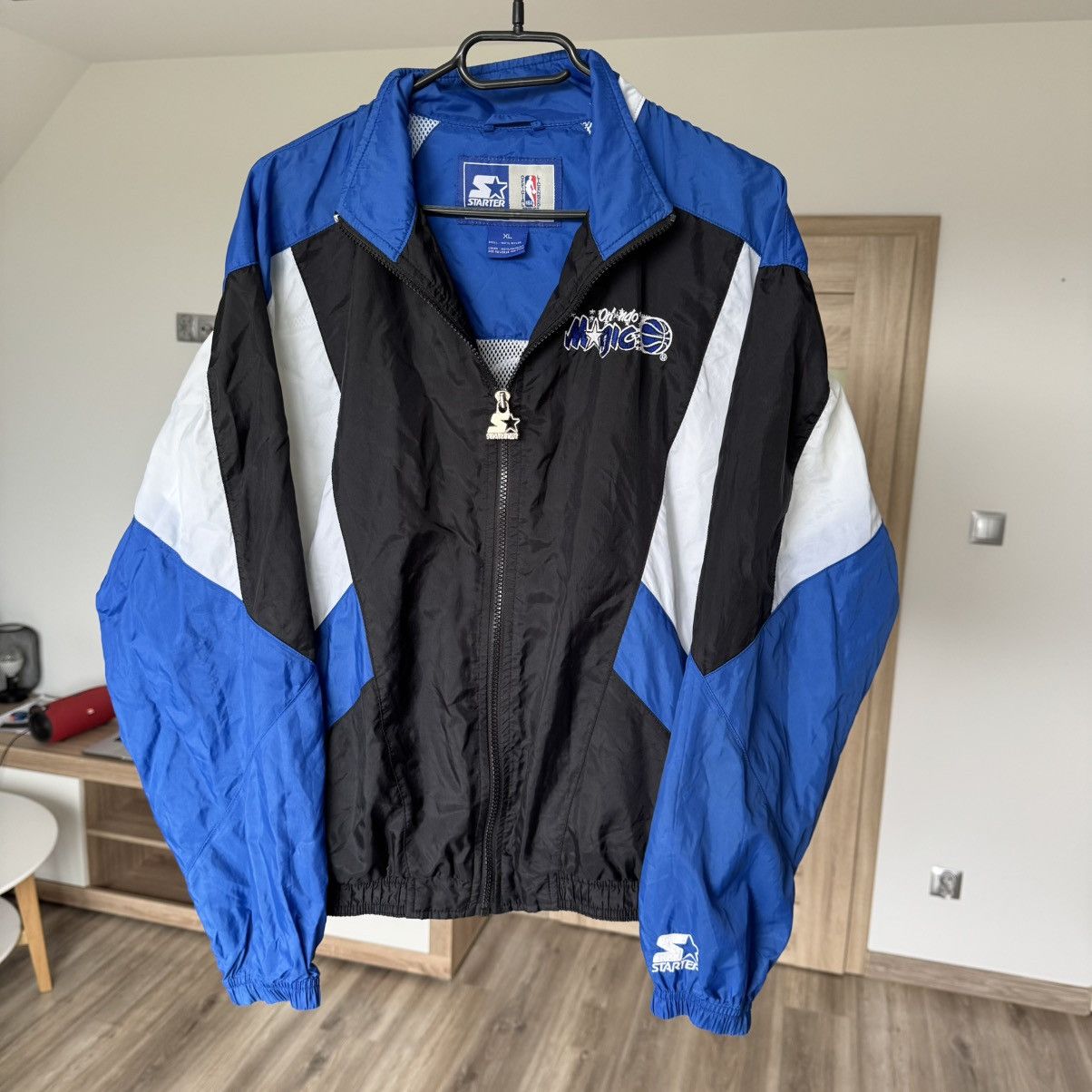 NBA × Starter × Vintage Vintage 90s Orlando Magic Windbreaker Light Jacket NBA Boxy Size US L / EU 52-54 / 3 - 4 Thumbnail