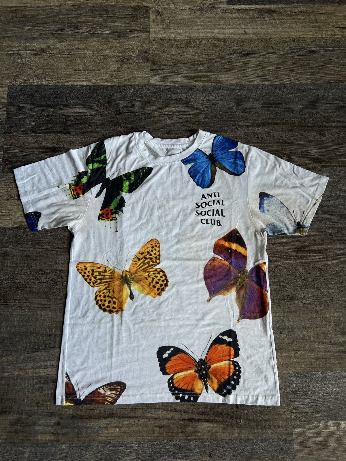 Anti Social Social Club Anti Social Social Club Butterfly Tee Grailed