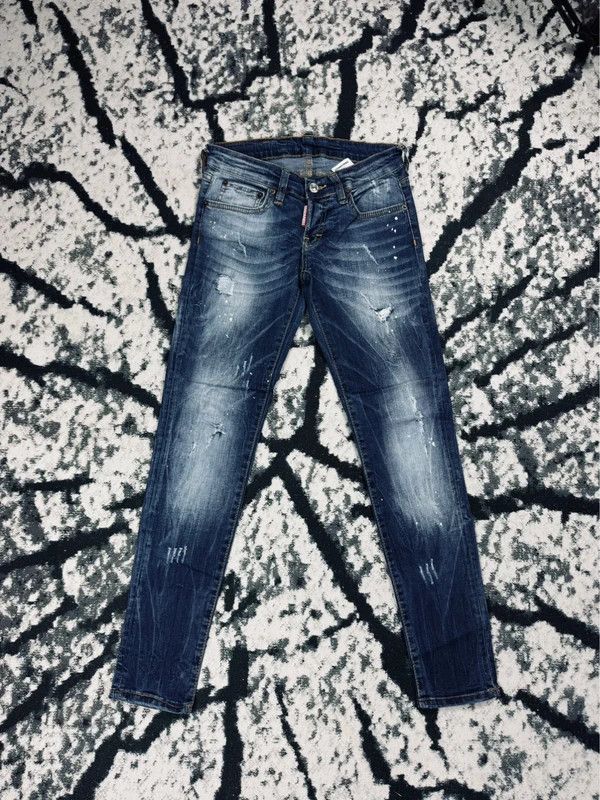 Dsquared2 Dsquared2 jeans pants blue navy 36 italy Size 36" / US 14 / IT 50 - 2 Thumbnail
