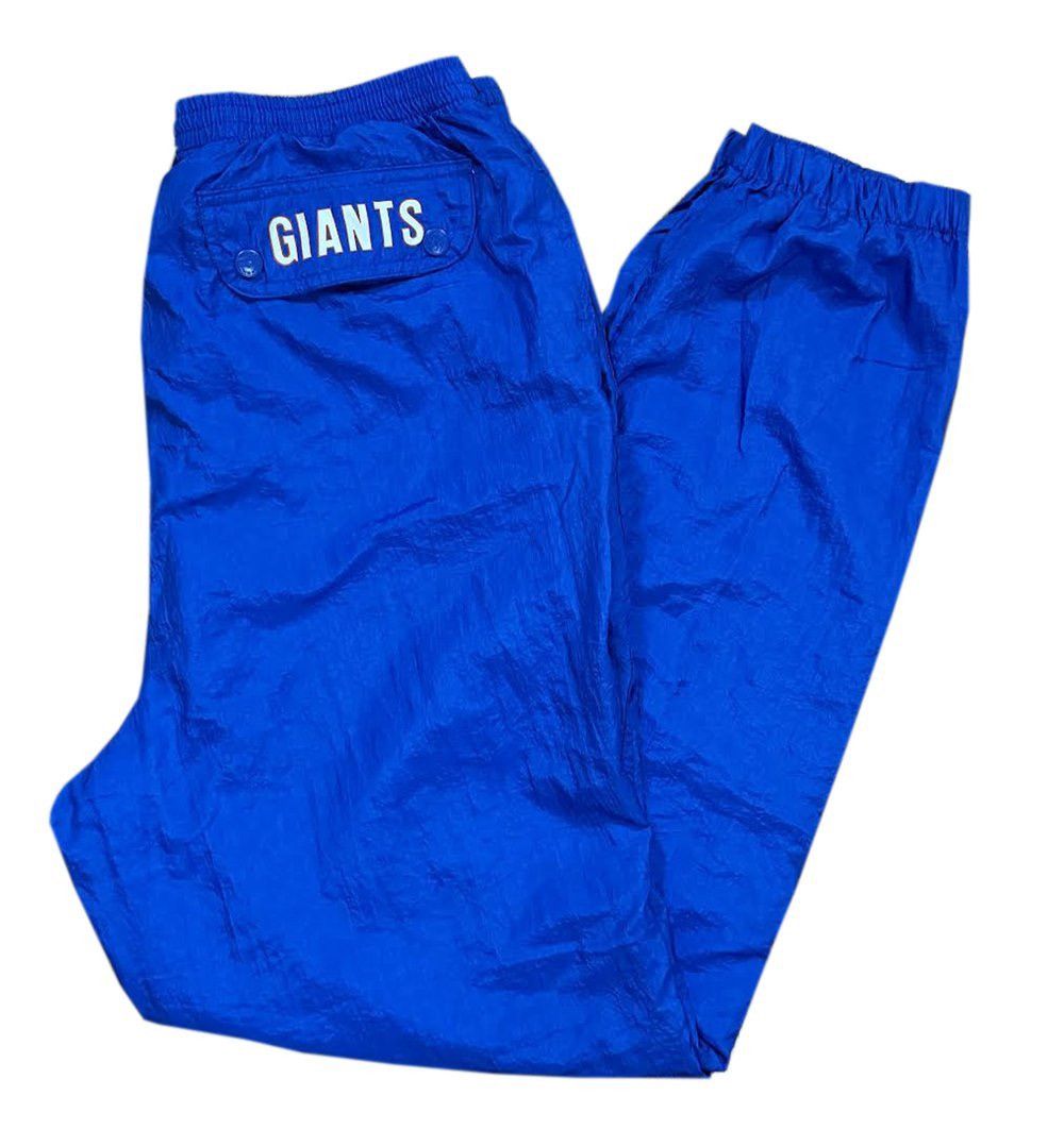Apex One × Vintage Vintage Apex One New York Giants Windbreaker Pants (Size L) Size US 36 / EU 52 - 1 Thumbnail