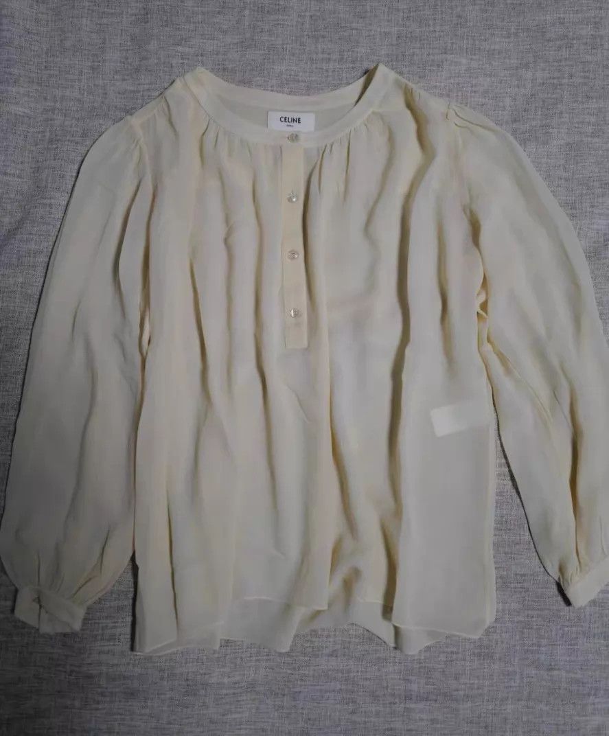 Celine Celine Shirt 40 Size S / US 4 / IT 40 - 1 Thumbnail