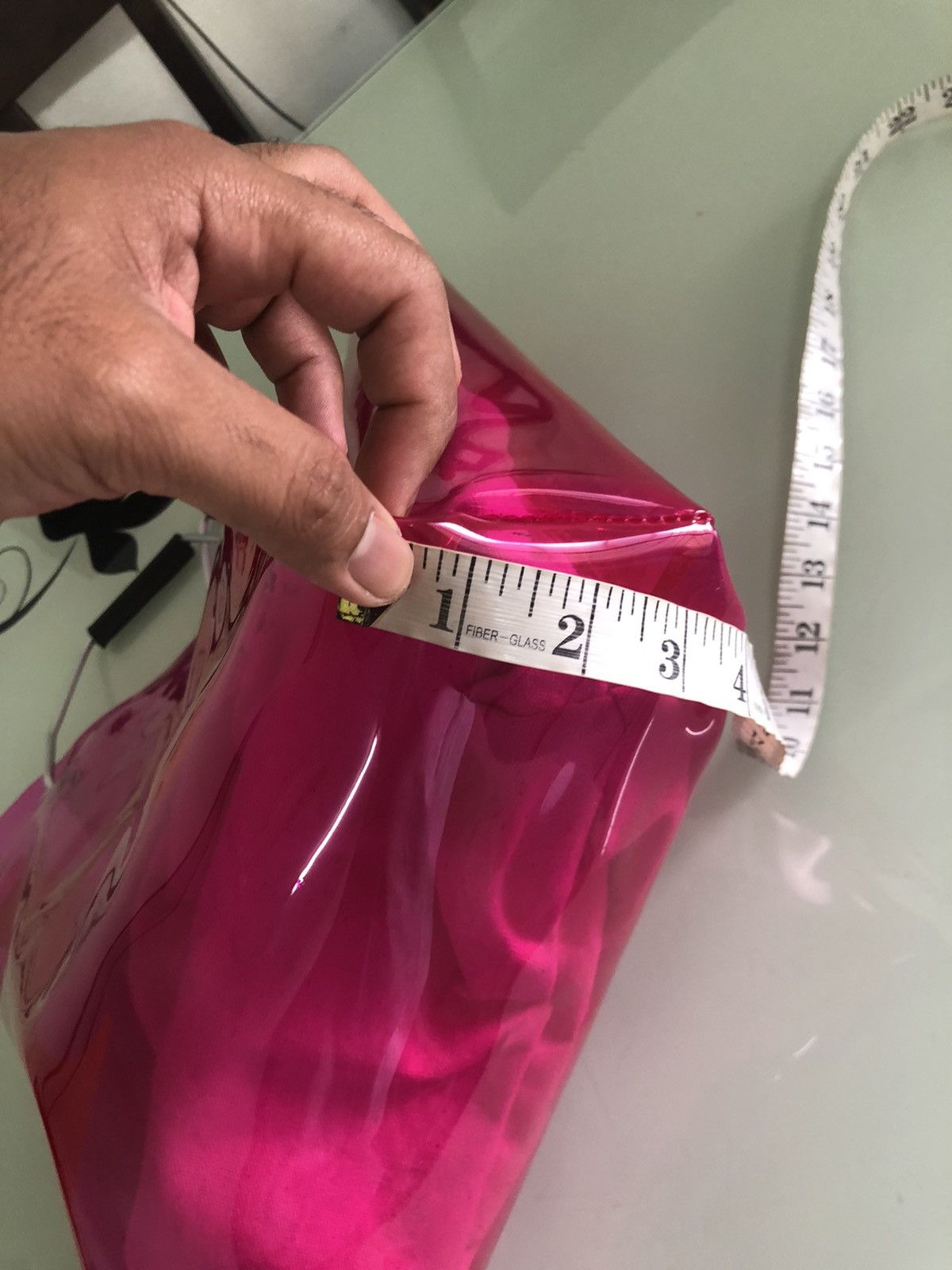 Yohji Yamamoto Rare❗️Ys by Yohji Yamamoto Big Logo Transparent PVC Tote Bag Size ONE SIZE - 24 Thumbnail