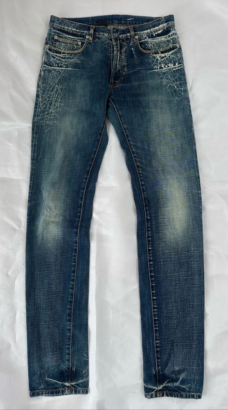 Dior TRADE Dior Homme SS07 Spider Web Jeans Size US 32 / EU 48 - 1 Thumbnail