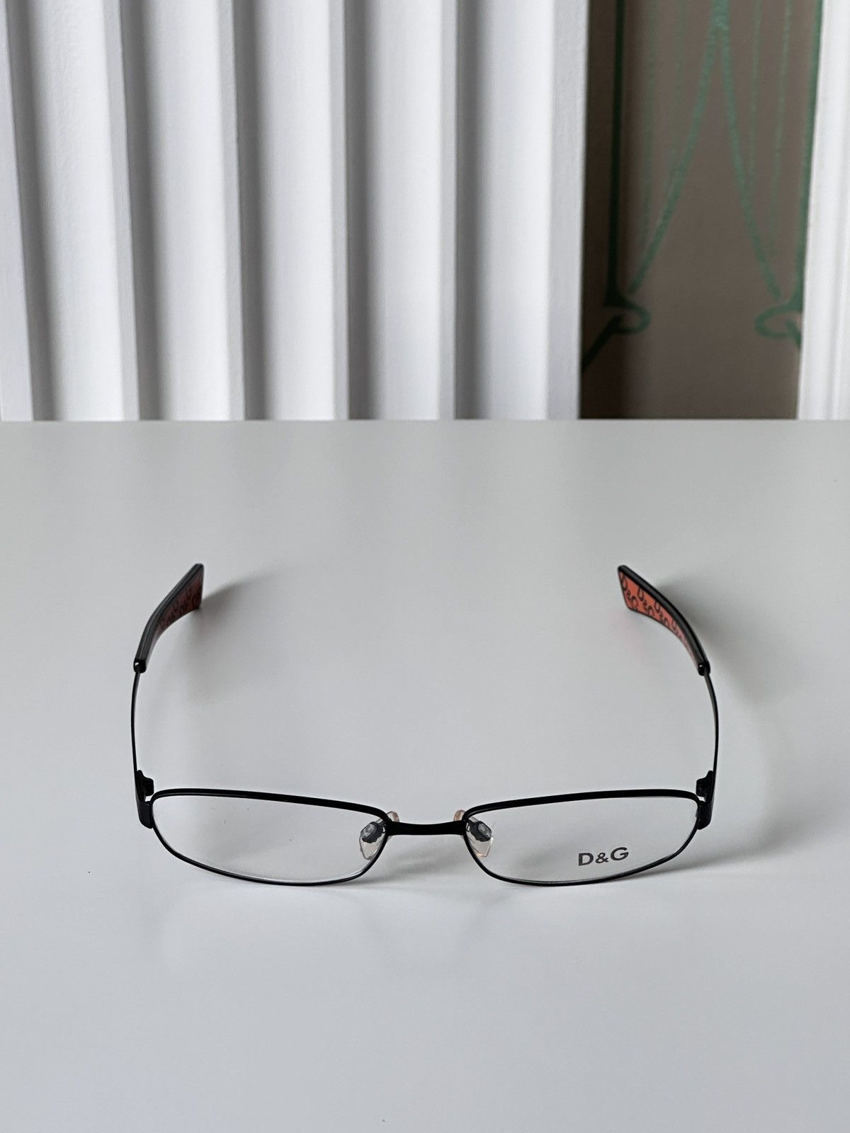 Dolce & Gabbana 2000s Dolce Gabbana Skinny Office Vibes Sunglasses 4105 Y2K Size ONE SIZE - 3 Thumbnail