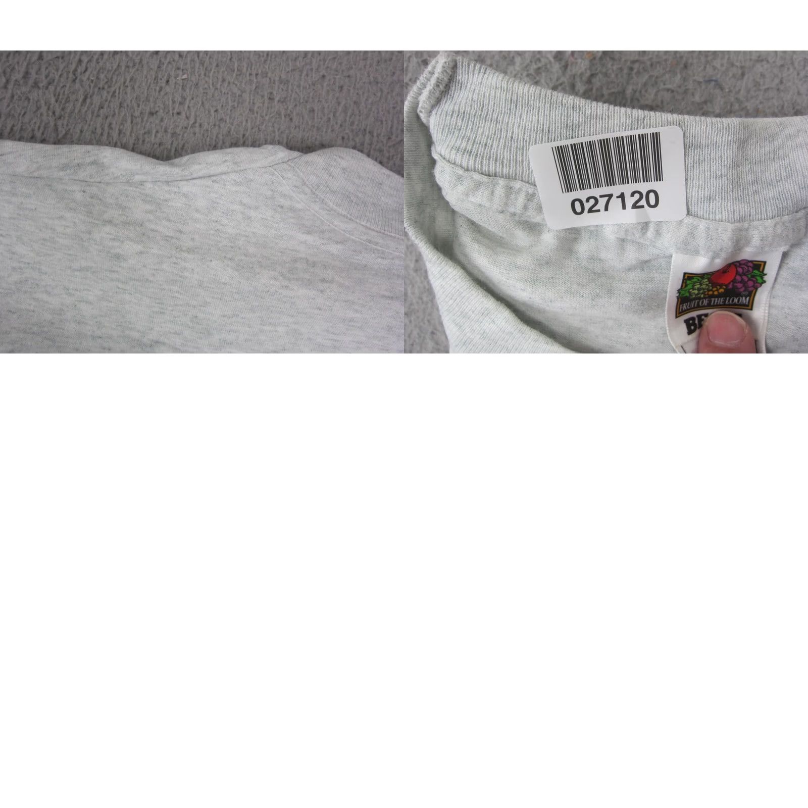 Fruit Of The Loom VINTAGE Dragon Shirt Mens Large Gray Fruit of the Loom Cedar River Boat Festival Robbins Lake 90s Size US L / EU 52-54 / 3 - 8 Thumbnail