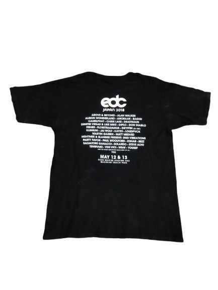 Band Tees × Japanese Brand 2018 Edc Japan Tee Size US L / EU 52-54 / 3 - 2 Thumbnail