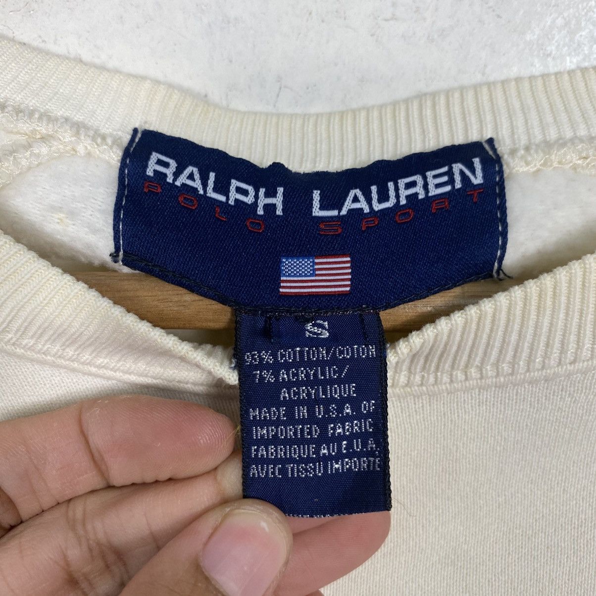Vintage Vintage Polo Ralph Lauren Flag Size US S / EU 44-46 / 1 - 11 Thumbnail
