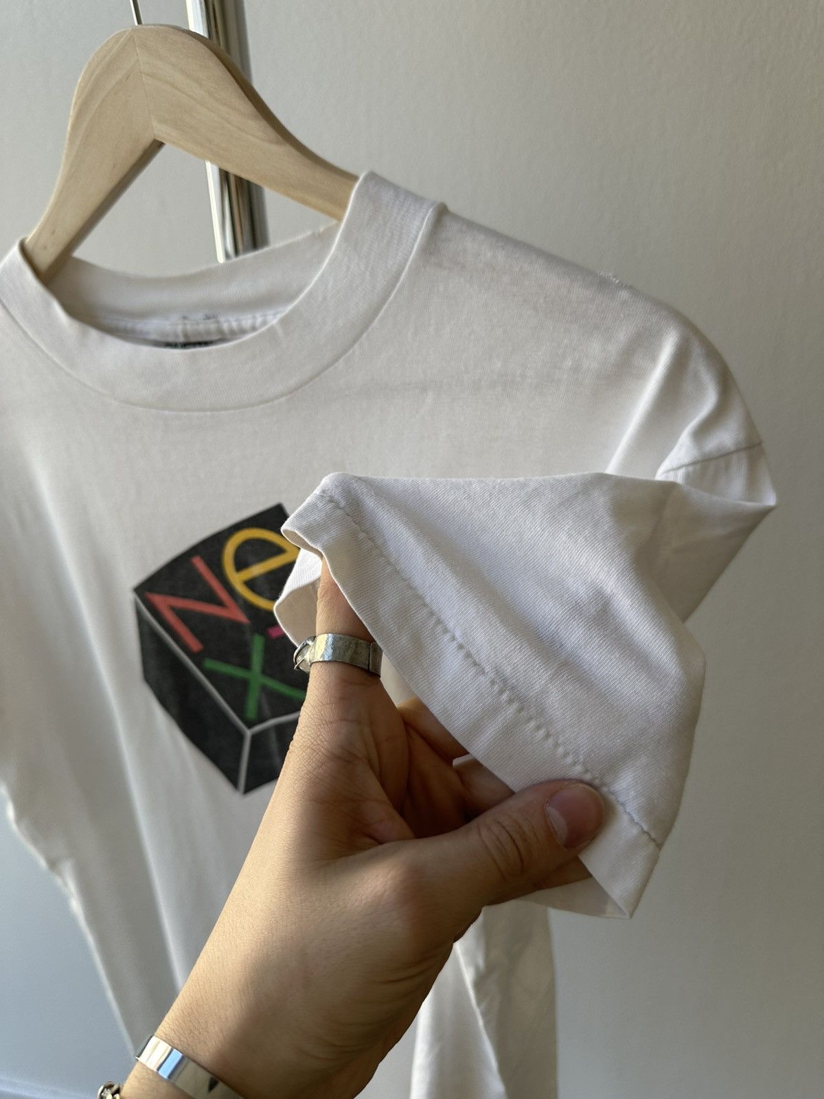 Apple × Vintage Vintage NeXT 1988 Steve Jobs T-shirt Size US XL / EU 56 / 4 - 3 Thumbnail