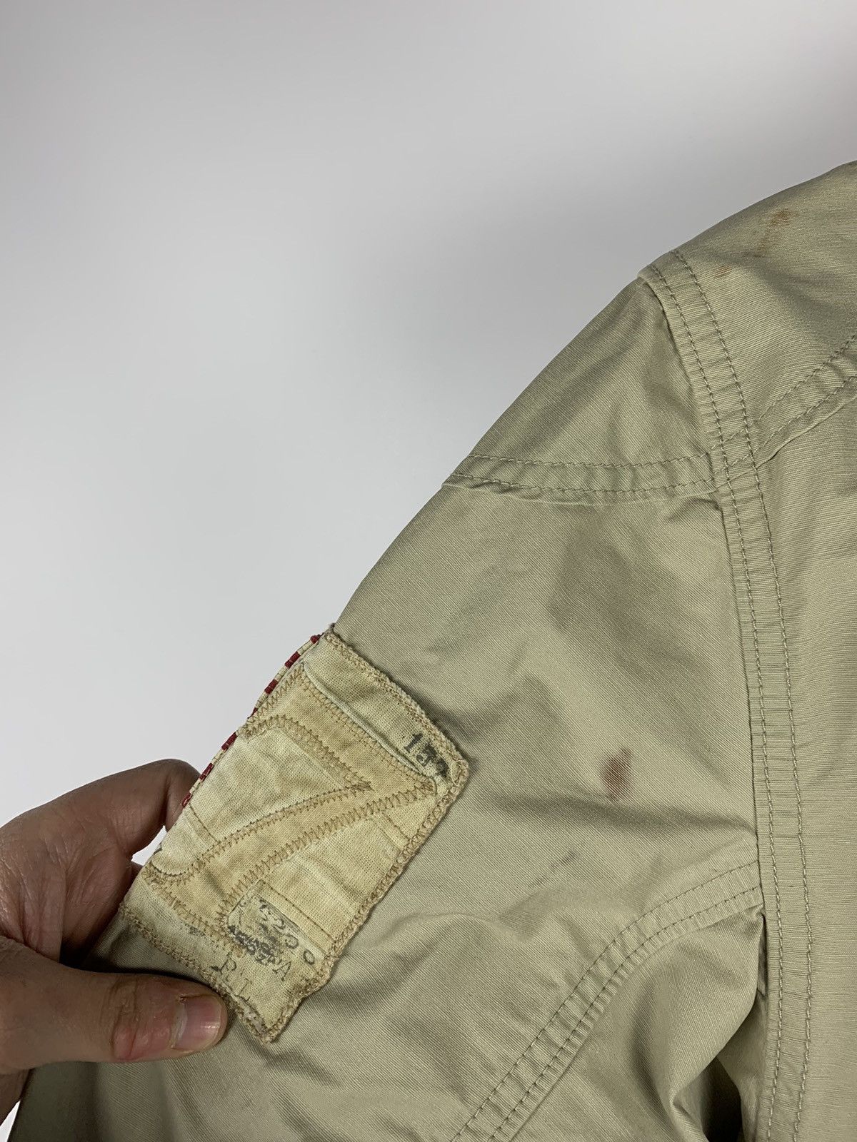 Vintage Vintage Y2K Polo Jeans Co. Ralph Lauren M-65 Jacket Military Size US L / EU 52-54 / 3 - 23 Thumbnail