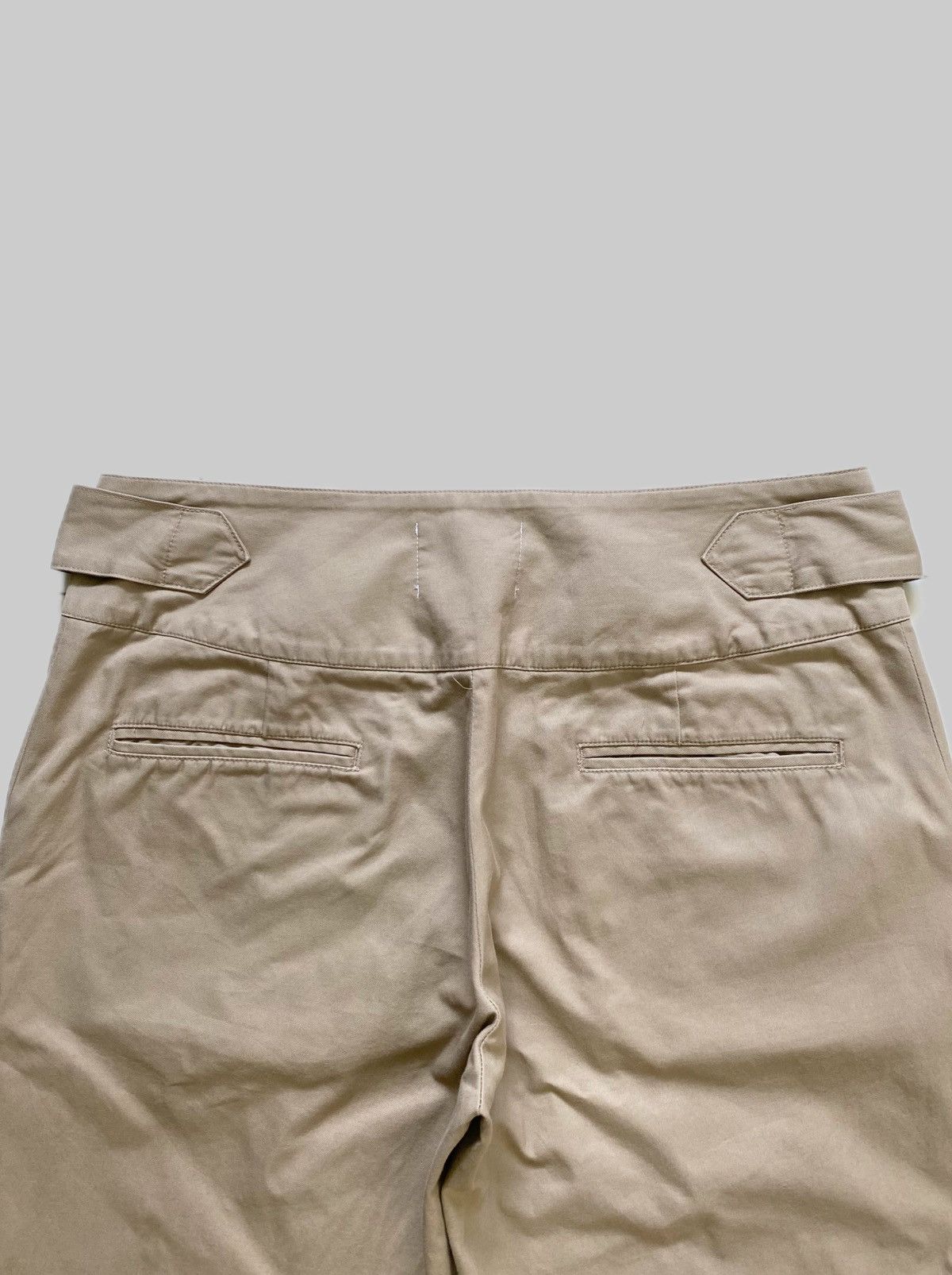 Nepenthes Nepenthes Khaki Tie-Waist Chino Trousers Size 32" / US 10 / IT 46 - 11 Thumbnail