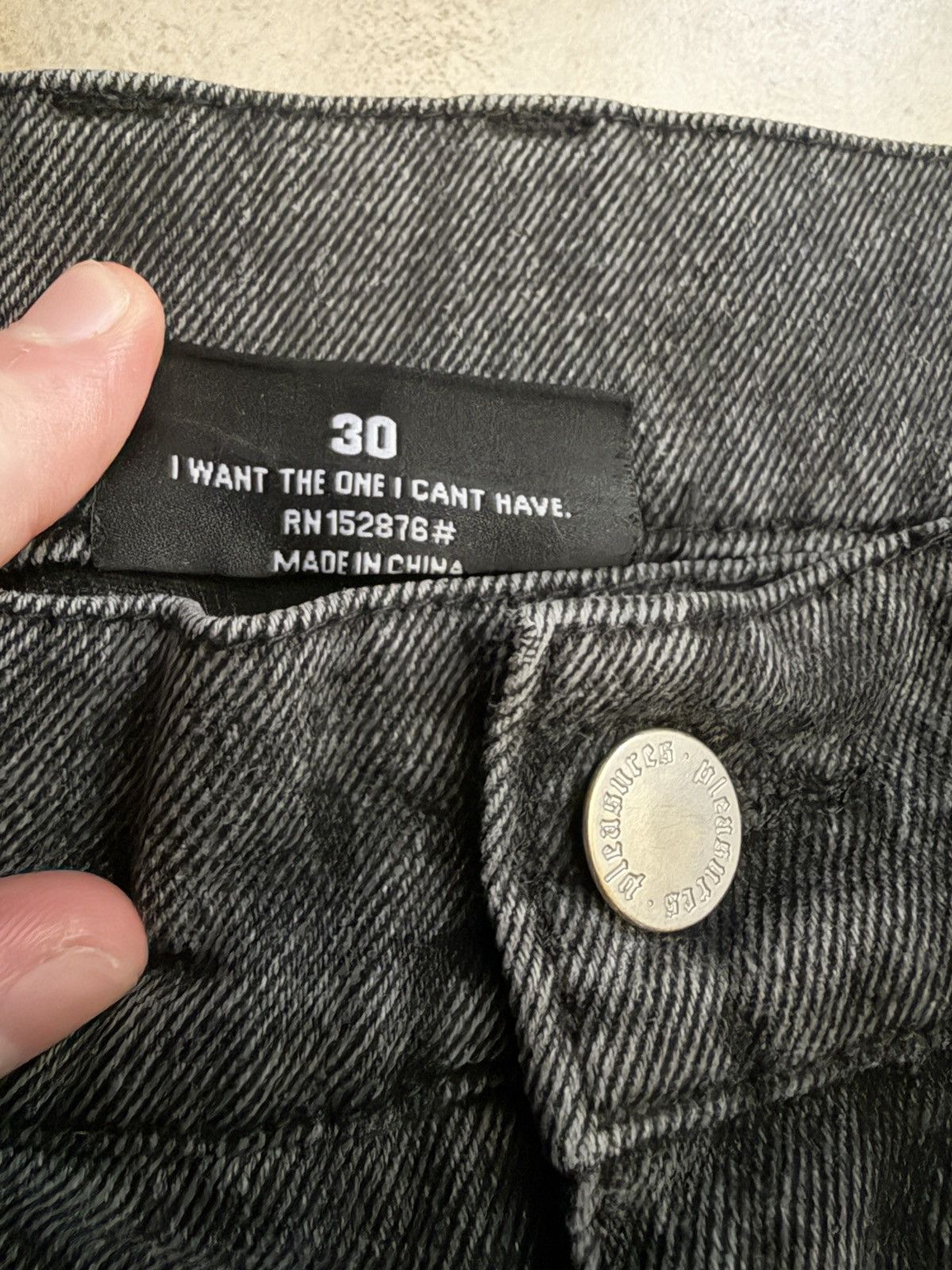 Pleasures Pleasures Encore 5 Pocket Denim Size US 30 / EU 46 - 4 Thumbnail