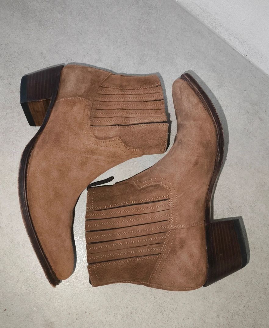 Sendra Sendra 1692 Cuervo Western Leather Boots Size 38 Y2K Vintage Size US 8 / IT 38 - 9 Thumbnail